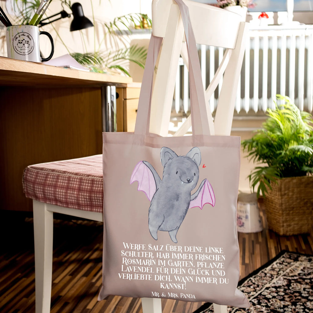 Tote bag Werfe Salz über deine linke Schulter, hab immer frischen Rosmarin im Garten, pflanze Lavendel für dein Glück und verliebte dich, wann immer du kannst! Stoffbeutel, Umhängetasche, Stofftasche, Laptoptasche, Strandtasche, Tragetasche, Einkaufstüte, Jutetasche, Jutebeutel, Beutel, Einkaufstasche, Badetasche, Schultertasche, Tasche, Shopper, Beuteltasche, Halloween, Deko, Martinssingen, Dekoration, Geschenke, Schenken