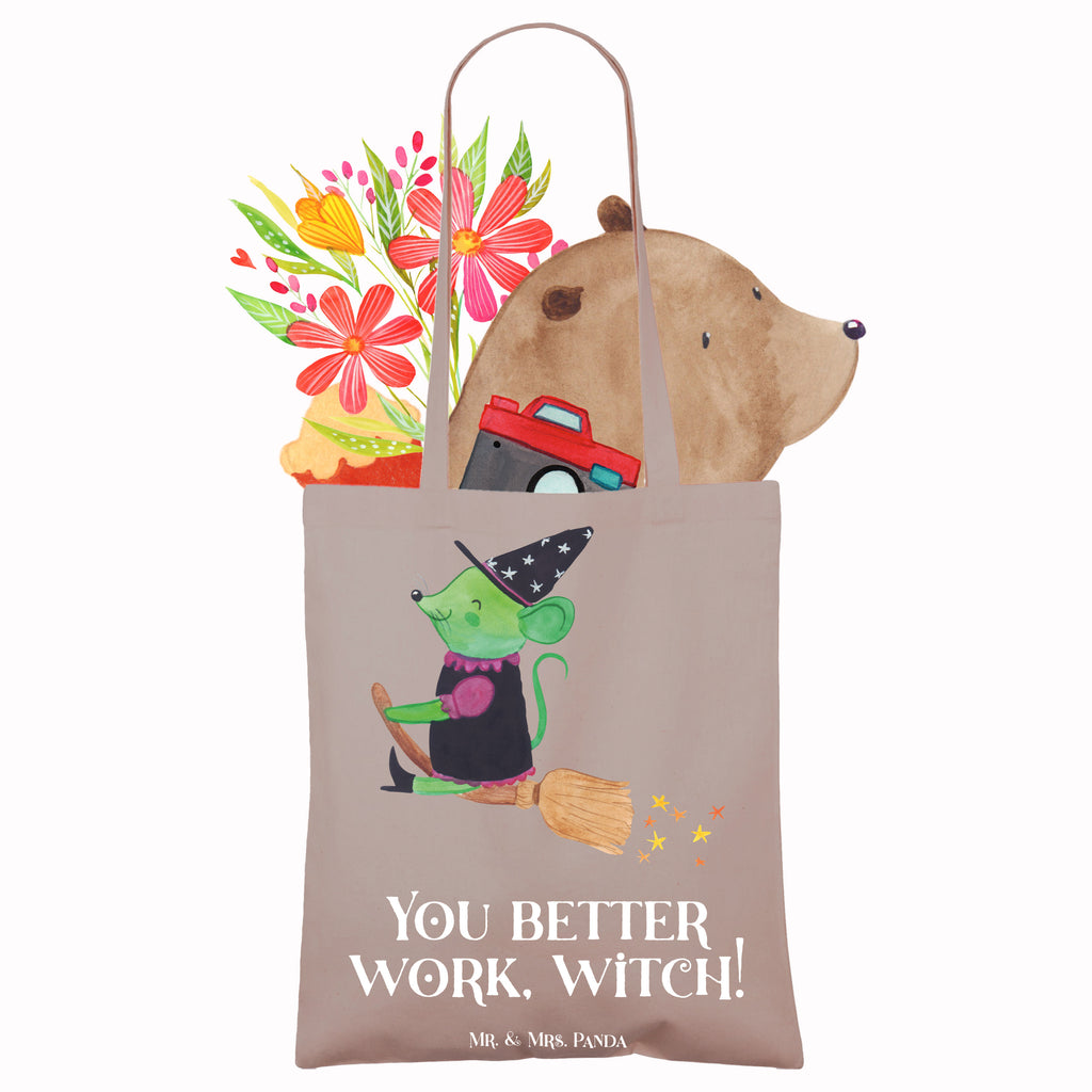 Tote bag You better work, witch! Tasche, Umhängetasche, Einkaufstasche, Stoffbeutel, Laptoptasche, Schultertasche, Stofftasche, Shopper, Strandtasche, Jutebeutel, Jutetasche, Badetasche, Beuteltasche, Einkaufstüte, Tragetasche, Beutel, Halloween, Deko, Martinssingen, Dekoration, Geschenke, Schenken