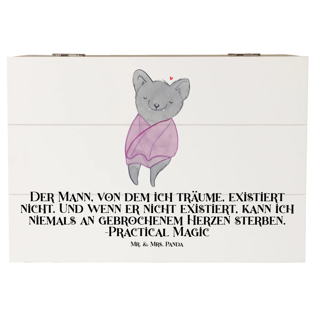 Wooden chest Der Mann, von dem ich träume, existiert nicht. Und wenn er nicht existiert, kann ich niemals an gebrochenem Herzen sterben. -Practical Magic Geschenkbox, Kiste, Erinnerungskiste, Schatzkiste, Erinnerungsbox, Dekokiste, Aufbewahrungsbox, Holzkiste, Truhe, Geschenkdose, Schatulle, XXL, Halloween, Deko, Martinssingen, Dekoration, Geschenke, Schenken