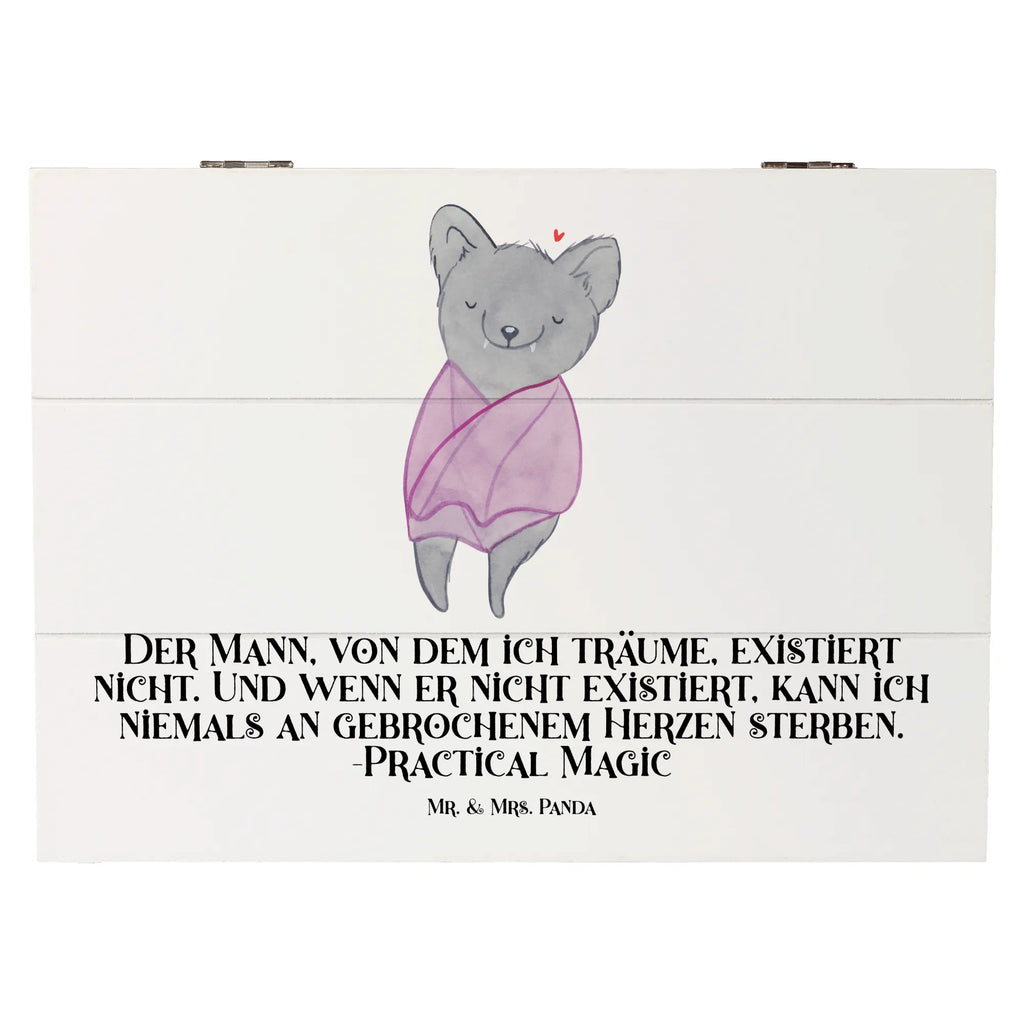 Wooden chest Der Mann, von dem ich träume, existiert nicht. Und wenn er nicht existiert, kann ich niemals an gebrochenem Herzen sterben. -Practical Magic Geschenkbox, Kiste, Erinnerungskiste, Schatzkiste, Erinnerungsbox, Dekokiste, Aufbewahrungsbox, Holzkiste, Truhe, Geschenkdose, Schatulle, XXL, Halloween, Deko, Martinssingen, Dekoration, Geschenke, Schenken
