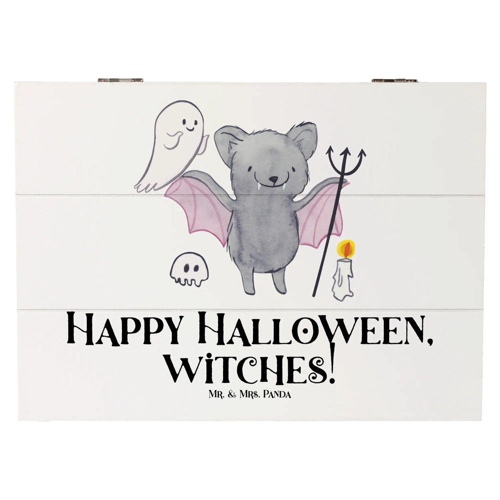 Wooden chest Happy Halloween, witches! Geschenkbox, Kiste, XXL, Geschenkdose, Schatulle, Schatzkiste, Truhe, Dekokiste, Erinnerungskiste, Aufbewahrungsbox, Holzkiste, Erinnerungsbox, Halloween, Deko, Martinssingen, Dekoration, Geschenke, Schenken