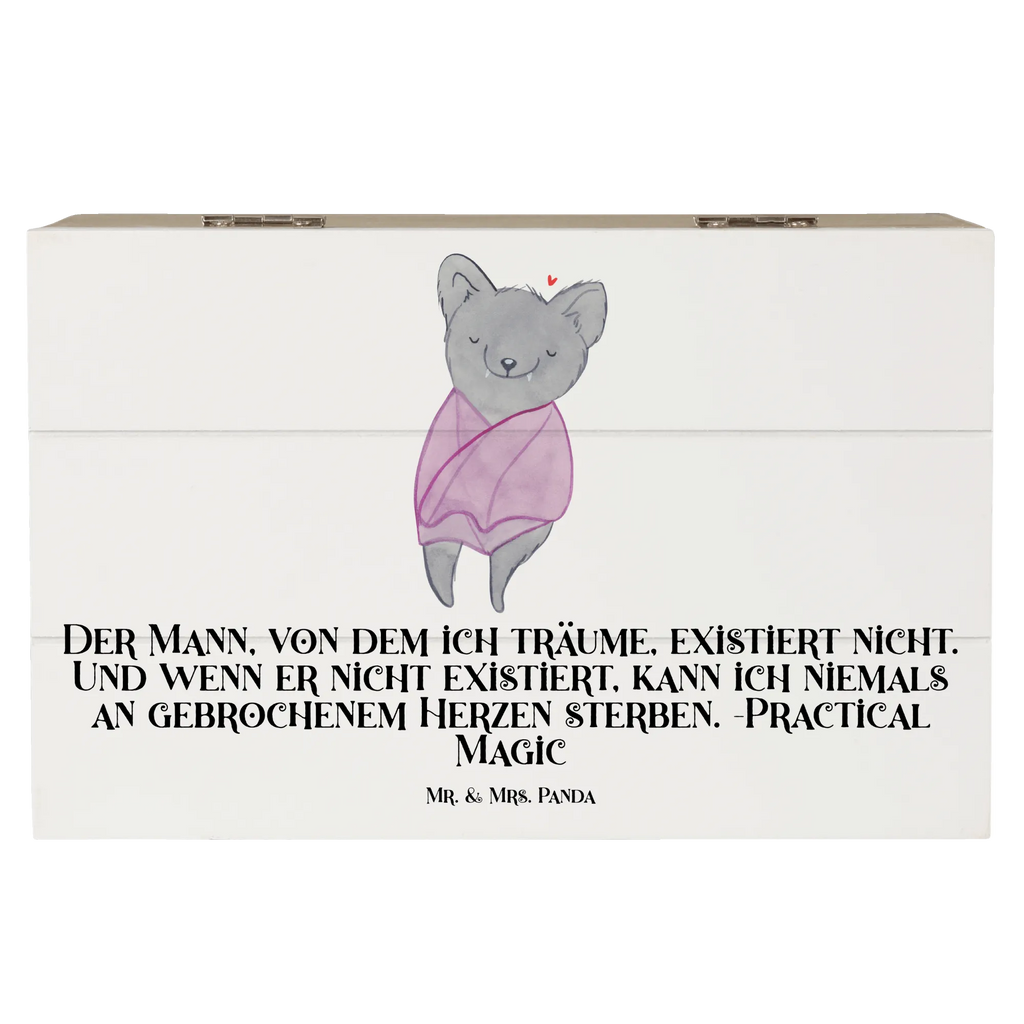 Wooden chest Der Mann, von dem ich träume, existiert nicht. Und wenn er nicht existiert, kann ich niemals an gebrochenem Herzen sterben. -Practical Magic Geschenkbox, Kiste, Erinnerungskiste, Schatzkiste, Erinnerungsbox, Dekokiste, Aufbewahrungsbox, Holzkiste, Truhe, Geschenkdose, Schatulle, XXL, Halloween, Deko, Martinssingen, Dekoration, Geschenke, Schenken