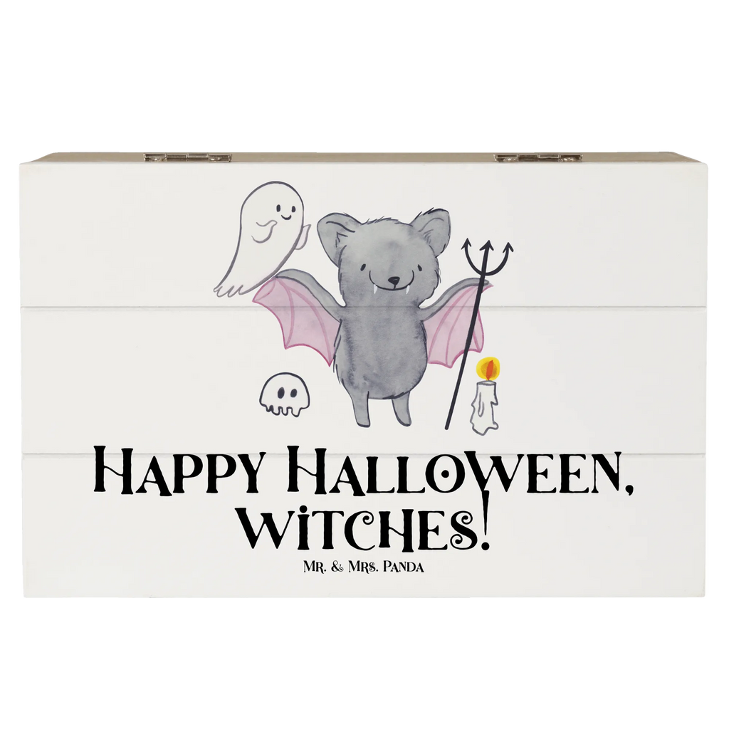 Wooden chest Happy Halloween, witches! Geschenkbox, Kiste, XXL, Geschenkdose, Schatulle, Schatzkiste, Truhe, Dekokiste, Erinnerungskiste, Aufbewahrungsbox, Holzkiste, Erinnerungsbox, Halloween, Deko, Martinssingen, Dekoration, Geschenke, Schenken