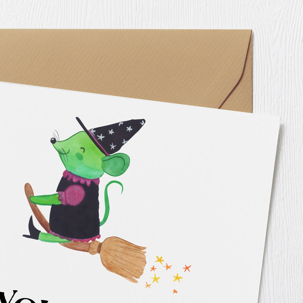 Deluxe Card You better work, witch! Karte, Glückwunschkarte, Einladungskarte, Hochzeitskarte, Geburtstagskarte, Hochwertige Grußkarte, Klappkarte, Hochwertige Klappkarte, Grußkarte, Halloween, Deko, Martinssingen, Dekoration, Geschenke, Schenken