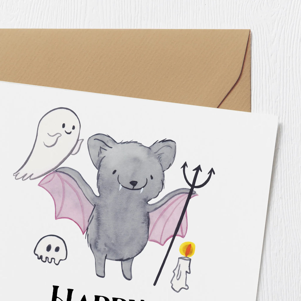 Deluxe Card Happy Halloween, witches! Hochwertige Klappkarte, Einladungskarte, Grußkarte, Geburtstagskarte, Hochwertige Grußkarte, Glückwunschkarte, Hochzeitskarte, Klappkarte, Karte, Halloween, Deko, Martinssingen, Dekoration, Geschenke, Schenken