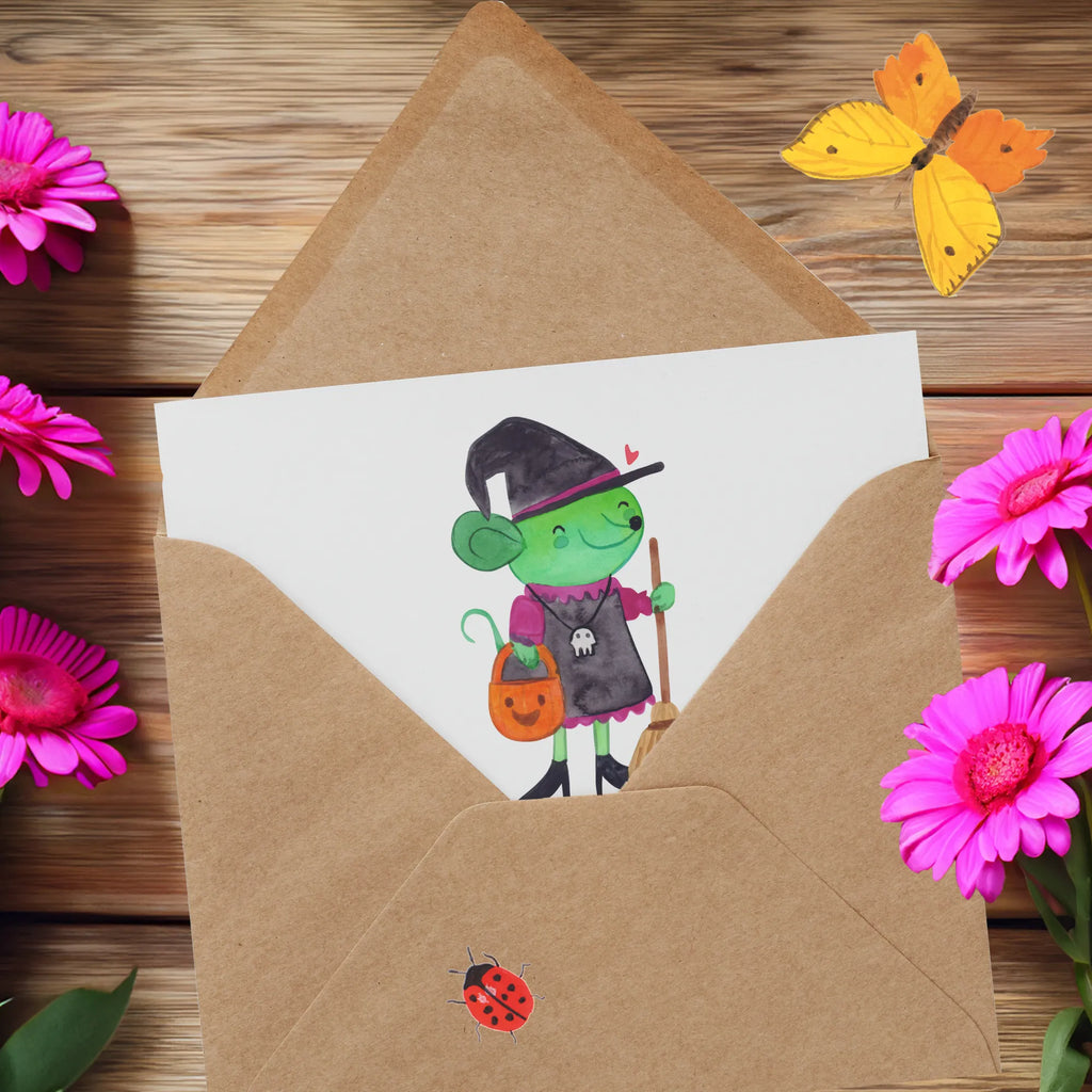 Deluxe Karte Halloween Hexe Hochzeitskarte, Karte, Hochwertige Grußkarte, Hochwertige Klappkarte, Glückwunschkarte, Grußkarte, Geburtstagskarte, Einladungskarte, Klappkarte, Halloween, Deko, Martinssingen, Dekoration, Geschenke, Schenken