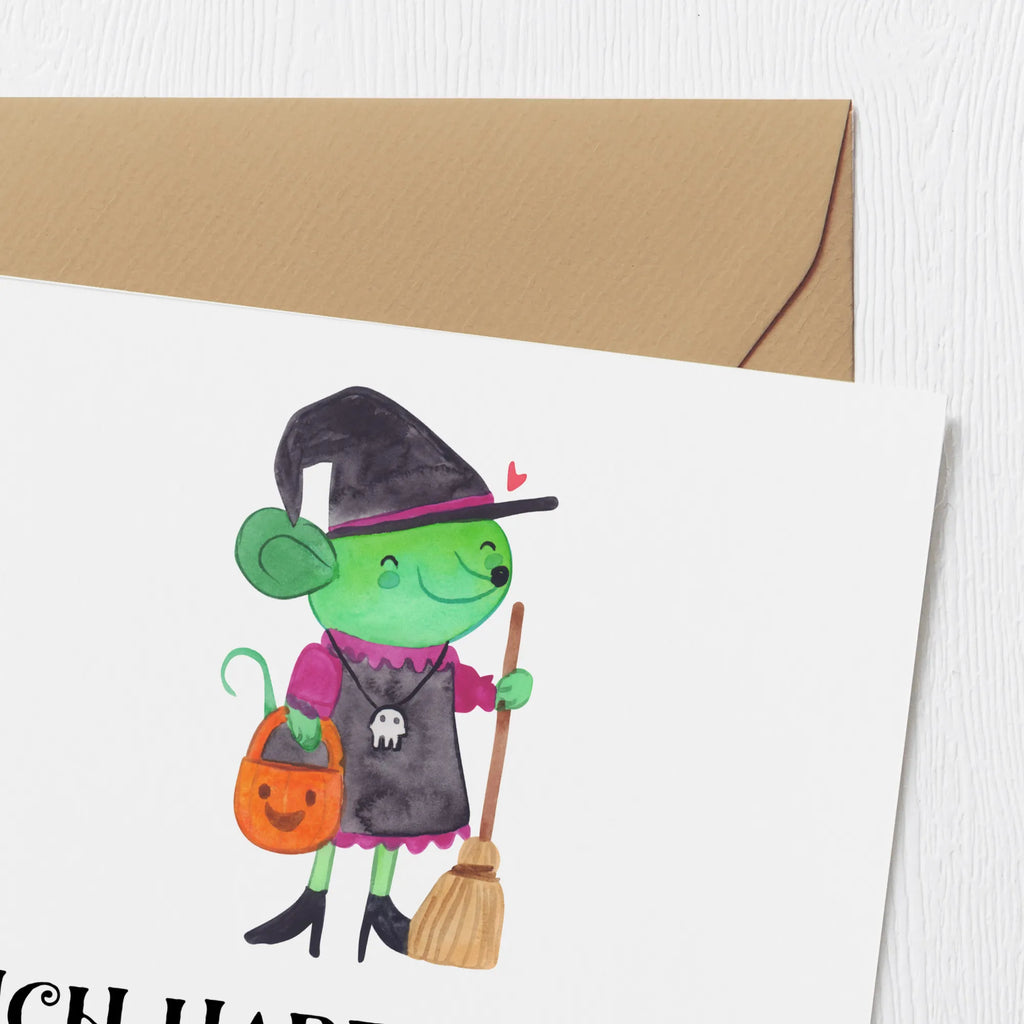 Deluxe Karte Halloween Hexe Hochzeitskarte, Karte, Hochwertige Grußkarte, Hochwertige Klappkarte, Glückwunschkarte, Grußkarte, Geburtstagskarte, Einladungskarte, Klappkarte, Halloween, Deko, Martinssingen, Dekoration, Geschenke, Schenken