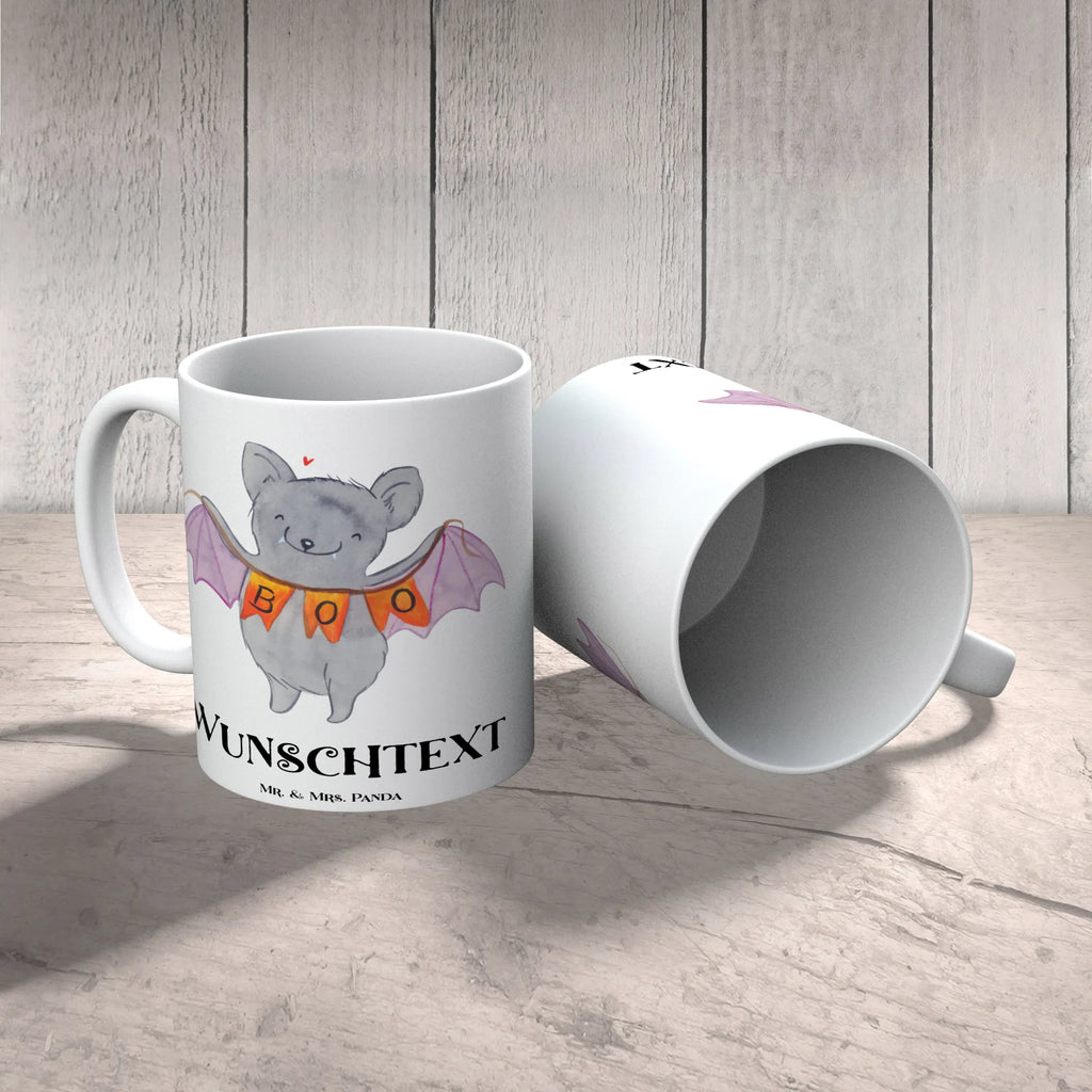 Personalised cup Bat Boo Wunschname, Personalisierte Tasse, Tasse mit Namen, Namen, Tasse, Namenstasse, Personalisiert, Drucken, Halloween, Deko, Martinssingen, Dekoration, Geschenke, Schenken