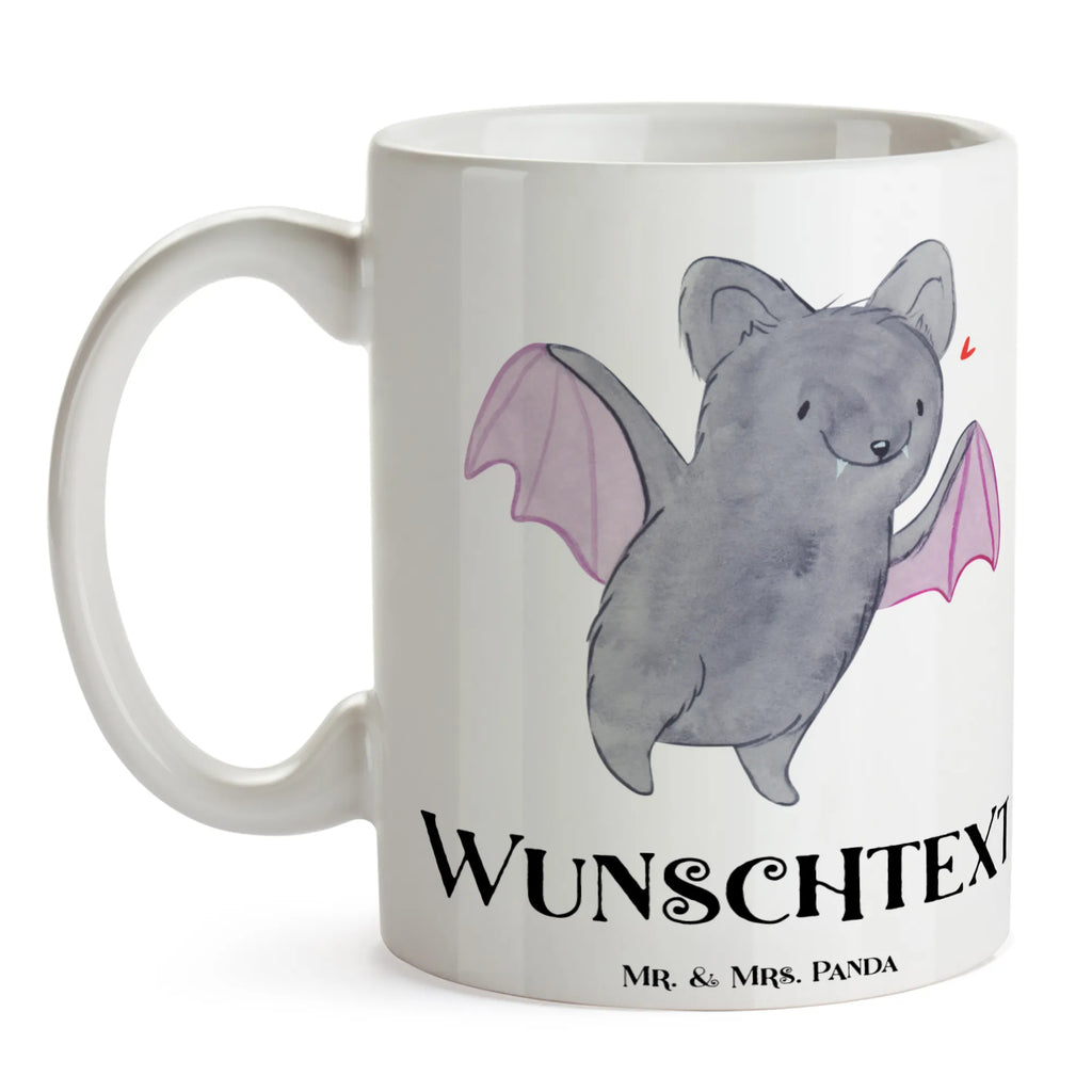 Personalisierte Tasse Fledermaus Erschrecken Wunschname, Personalisierte Tasse, Namenstasse, Drucken, Personalisiert, Tasse mit Namen, Namen, Tasse, Halloween, Deko, Martinssingen, Dekoration, Geschenke, Schenken