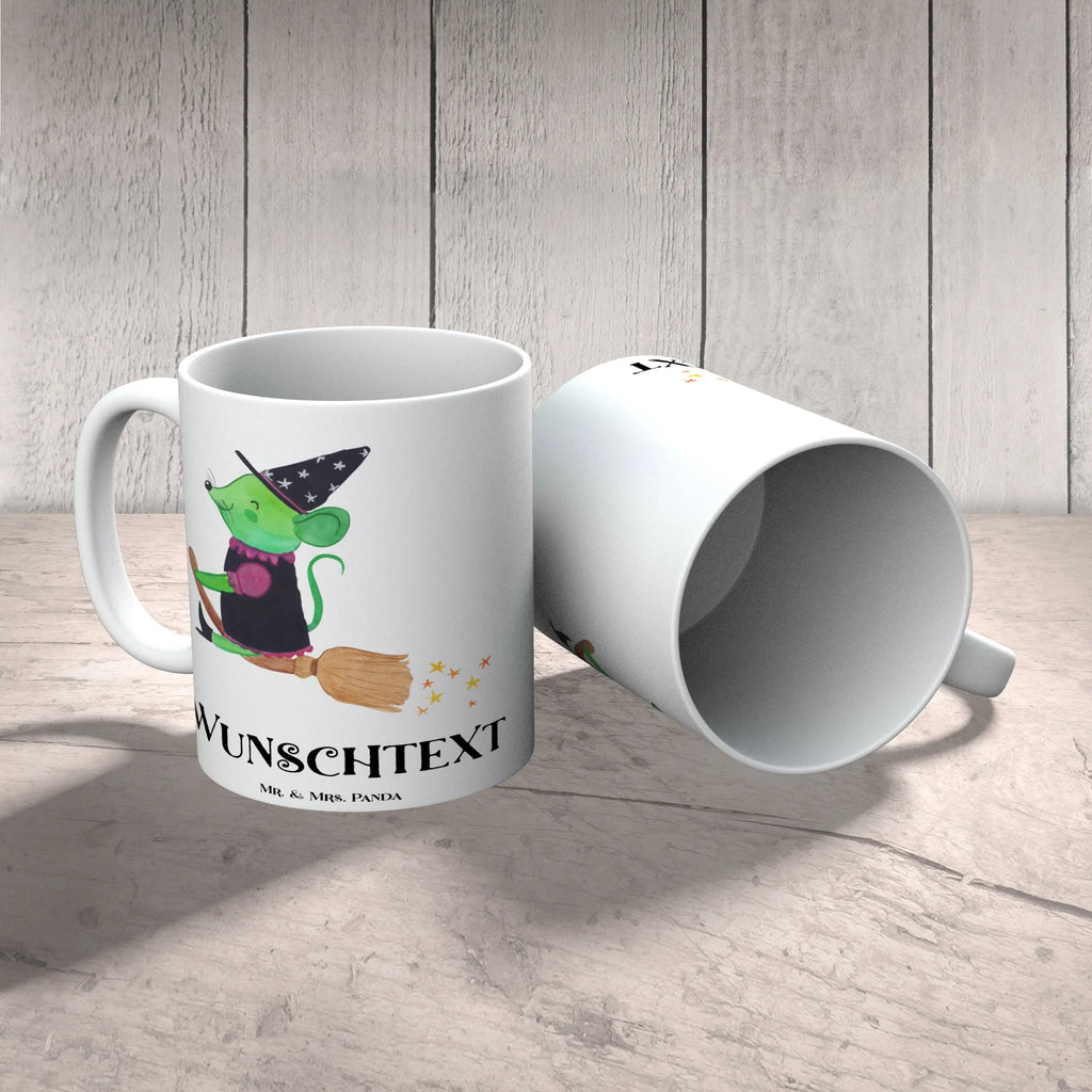 Personalisierte Tasse Hexe Fliegt Drucken, Wunschname, Namenstasse, Tasse, Personalisierte Tasse, Namen, Personalisiert, Tasse mit Namen, Halloween, Deko, Martinssingen, Dekoration, Geschenke, Schenken