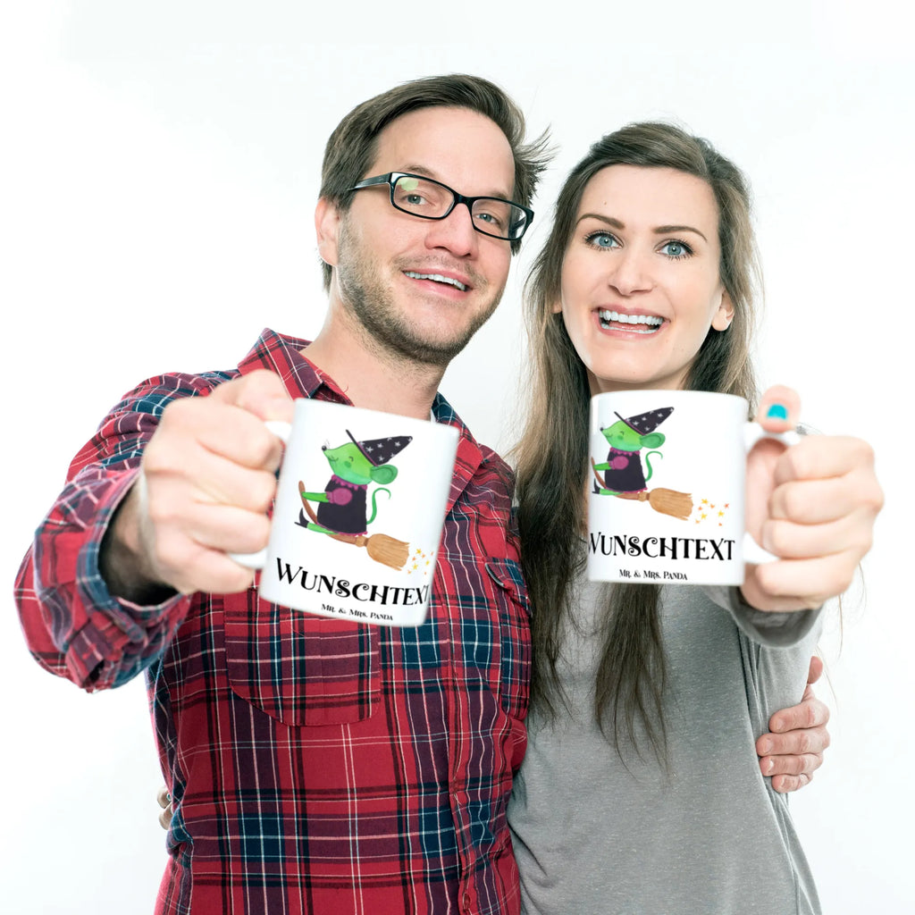 Personalisierte Tasse Hexe Fliegt Drucken, Wunschname, Namenstasse, Tasse, Personalisierte Tasse, Namen, Personalisiert, Tasse mit Namen, Halloween, Deko, Martinssingen, Dekoration, Geschenke, Schenken