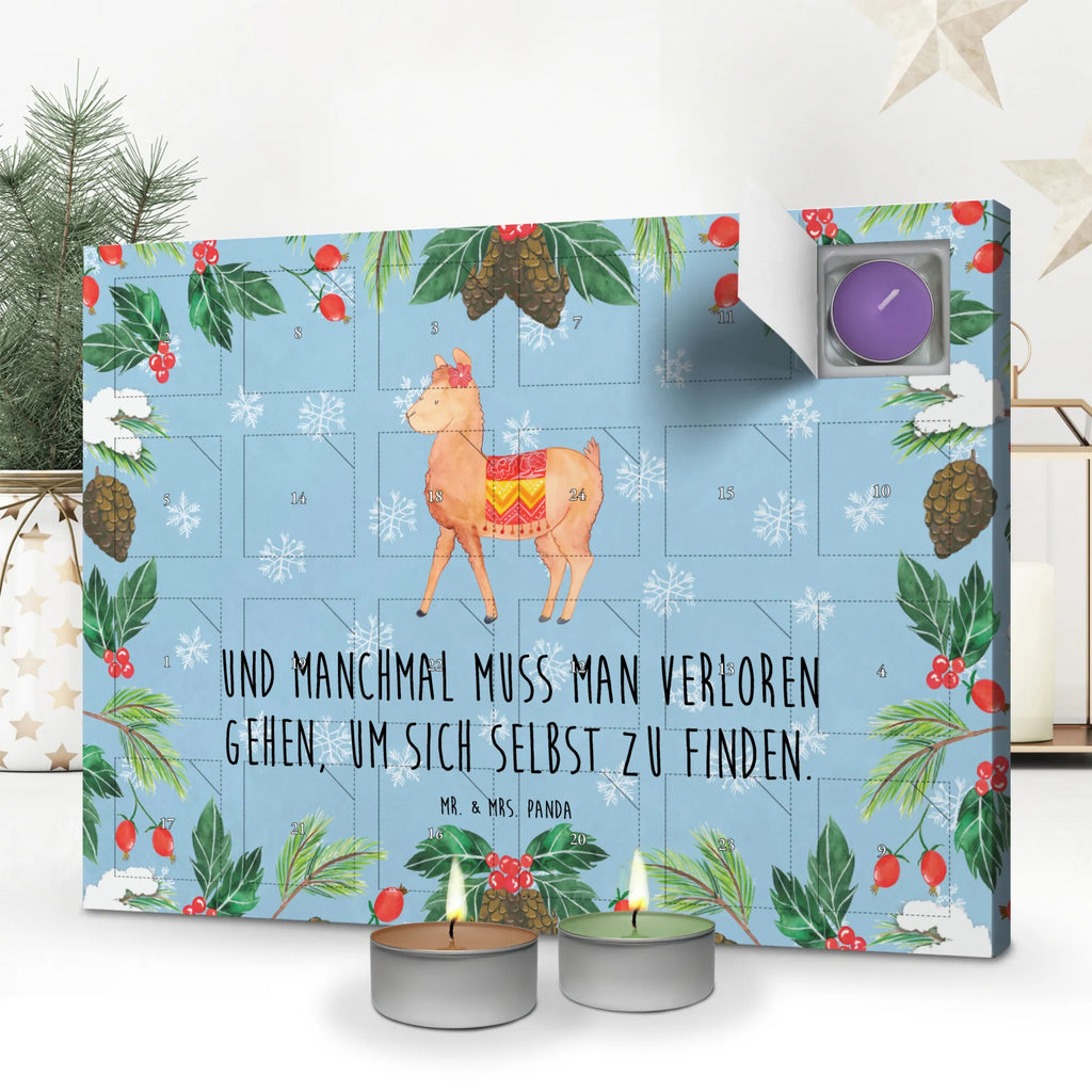 Scented candle advent calendar alpaca Proud alpaca, animal, camel, llama, pako, Peru, favourite animal