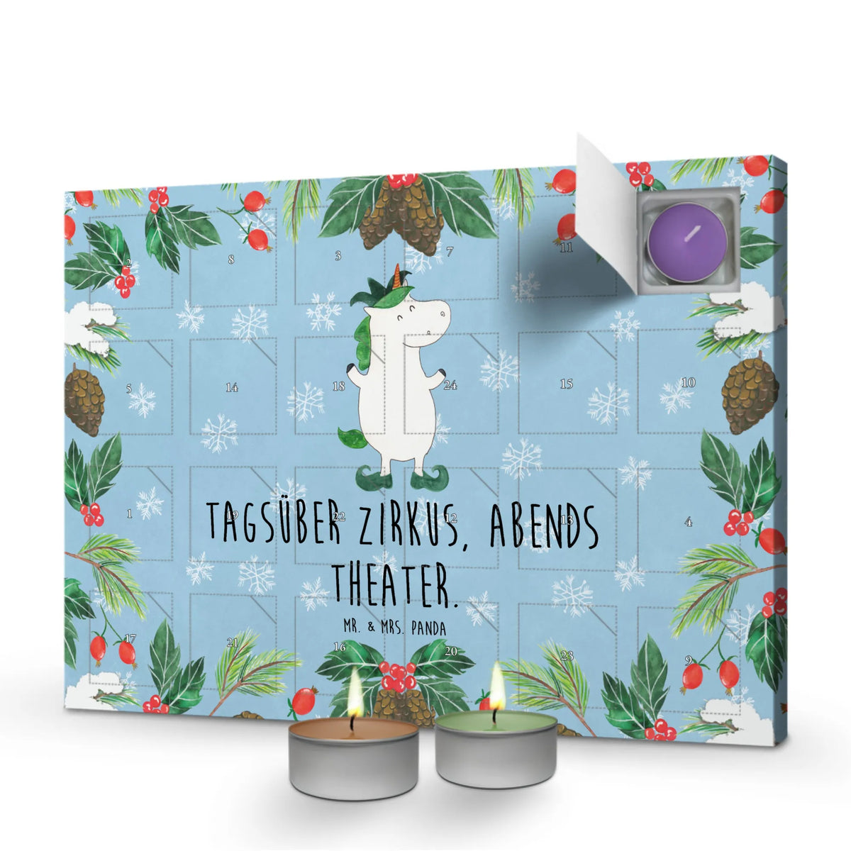Duftkerzen Adventskalender Einhorn Joker