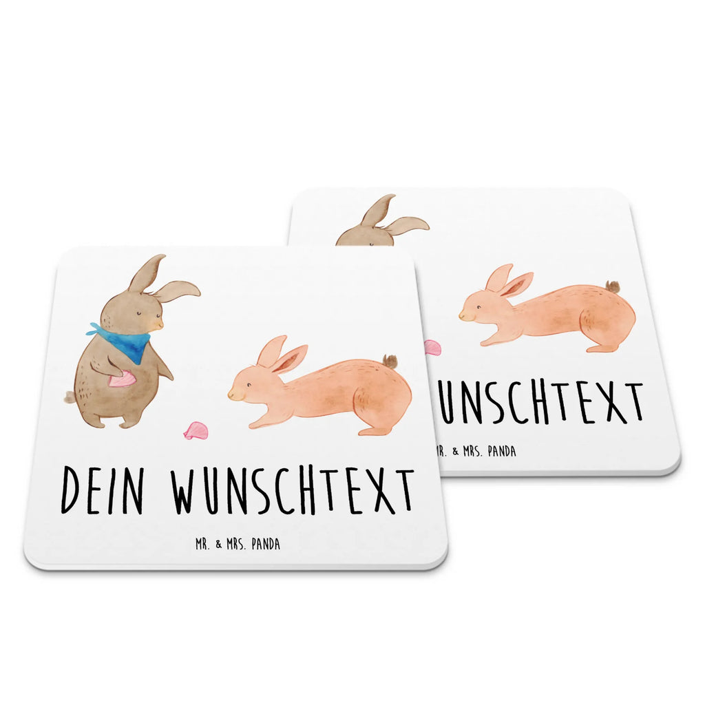 Personalised Coaster Set Bunnies with seashell Untersetzer Bedruckt, Untersetzer Personalisiert, Untersetzer mit Sprüchen, Personalisierte Untersetzer, Untersetzer Set, Glasuntersetzer, Untersetzer mit Namen, Kunststoff Untersetzer, Untersetzer für Tassen, Untersetzer, Muttertag, Vatertag, Mama, Papa, Oma, Opa, Familie, Schwester, Bruder, Muscheln, Best Friends, Meer, Freundinnen, Freundin, Beste Freundin, Hasen, Muscheln Sammeln, BFF