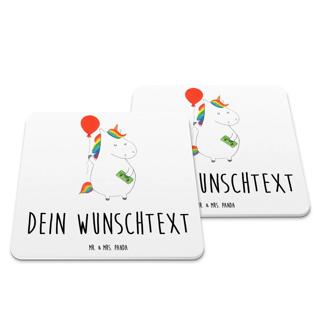 Personalisiertes Untersetzer Set Einhorn Luftballon Untersetzer Set, Untersetzer mit Namen, Untersetzer, Untersetzer mit Sprüchen, Kunststoff Untersetzer, Personalisierte Untersetzer, Untersetzer Bedruckt, Glasuntersetzer, Untersetzer Personalisiert, Untersetzer für Tassen, Unicorn, Einhorn, Einhörner, Einhorn Deko, Geschenk, Freude, Luftballon, Lebenslust, Geld, Freundin