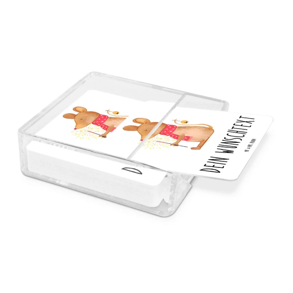 Personalised Coaster Set Mouse Christmas Personalisierte Untersetzer, Winter, Weihnachten, Weihnachtsdeko, Nikolaus, Advent, Heiligabend, Wintermotiv, Frohe Weihnachten, Weihnachtsgruß, Weihnachtsmotiv, Maus, Mäuschen, Weihnachtswunder