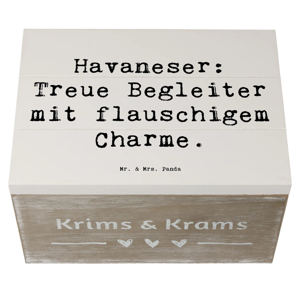 Wooden chest Saying Havaneser: Treue Begleiter mit flauschigem Charme. Geschenkdose, Erinnerungsbox, Dekokiste, Schatzkiste, Schatulle, Aufbewahrungsbox, Erinnerungskiste, Kiste, Truhe, Holzkiste, Geschenkbox, XXL, Hund, Hunderasse, Rassehund, Hundebesitzer, Geschenk, Tierfreund, Schenken, Welpe