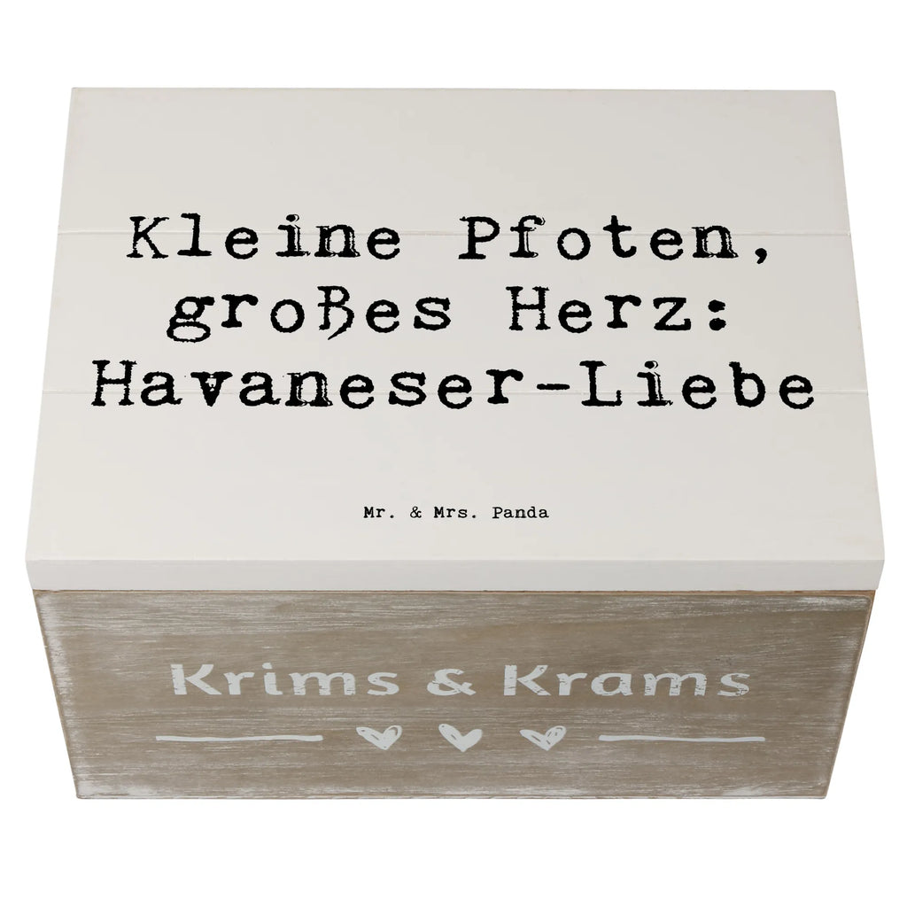 Holzkiste Spruch Havaneser Liebe Aufbewahrungsbox, Kiste, Erinnerungsbox, Dekokiste, Schatzkiste, Geschenkbox, Holzkiste, Schatulle, XXL, Erinnerungskiste, Truhe, Geschenkdose, Hund, Hunderasse, Rassehund, Hundebesitzer, Geschenk, Tierfreund, Schenken, Welpe