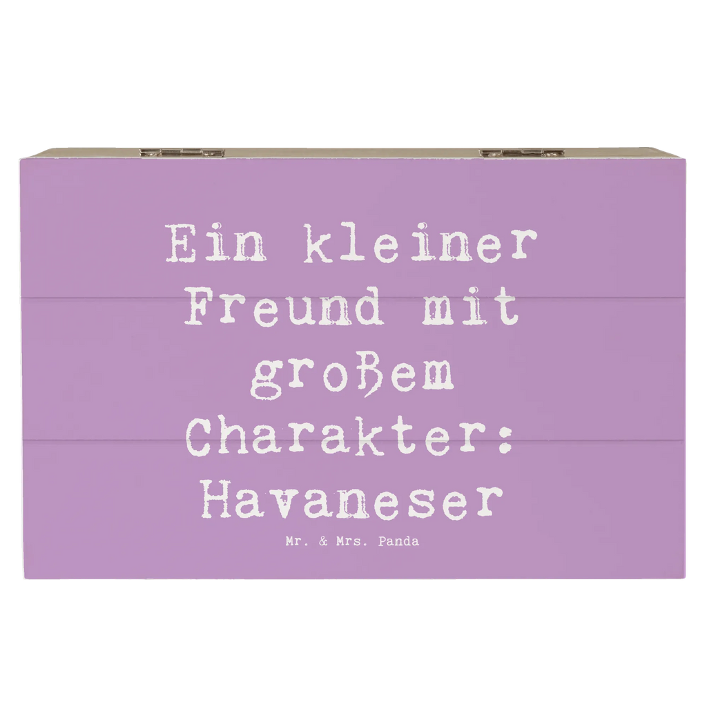 Wooden chest Saying Ein kleiner Freund mit großem Charakter: Havaneser Truhe, Erinnerungsbox, Kiste, Holzkiste, Geschenkbox, Erinnerungskiste, XXL, Aufbewahrungsbox, Geschenkdose, Schatzkiste, Dekokiste, Schatulle, Hund, Hunderasse, Rassehund, Hundebesitzer, Geschenk, Tierfreund, Schenken, Welpe