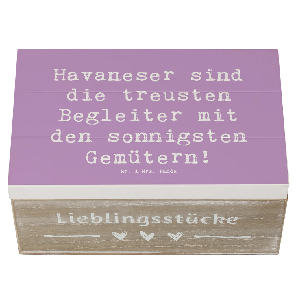 Wooden chest Saying Havaneser sind die treusten Begleiter mit den sonnigsten Gemütern! Aufbewahrungsbox, Holzkiste, Dekokiste, Geschenkbox, Erinnerungsbox, Schatulle, Schatzkiste, XXL, Kiste, Truhe, Erinnerungskiste, Geschenkdose, Hund, Hunderasse, Rassehund, Hundebesitzer, Geschenk, Tierfreund, Schenken, Welpe