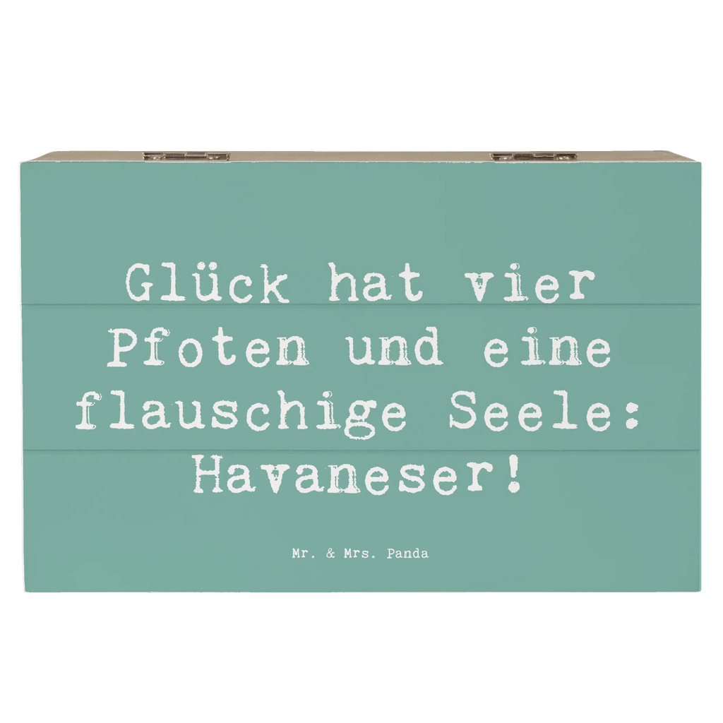 Holzkiste Spruch Havaneser Glück Holzkiste, Truhe, XXL, Geschenkdose, Schatzkiste, Erinnerungskiste, Schatulle, Dekokiste, Erinnerungsbox, Aufbewahrungsbox, Kiste, Geschenkbox, Hund, Hunderasse, Rassehund, Hundebesitzer, Geschenk, Tierfreund, Schenken, Welpe