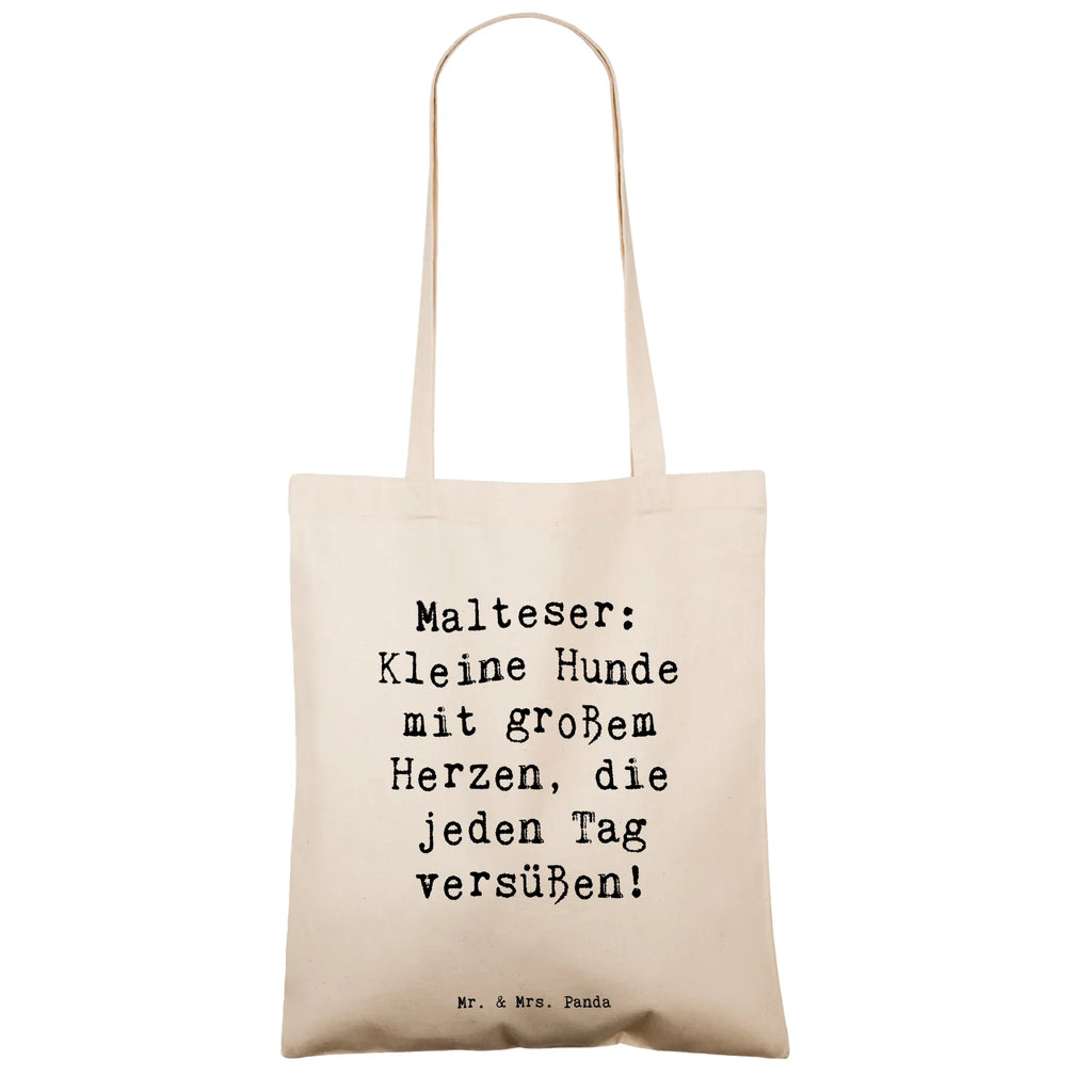 Tragetasche Spruch Malteser Herz Beutel, Einkaufstüte, Jutebeutel, Laptoptasche, Beuteltasche, Tasche, Schultertasche, Jutetasche, Shopper, Stofftasche, Umhängetasche, Stoffbeutel, Tragetasche, Strandtasche, Einkaufstasche, Badetasche, Hund, Hunderasse, Rassehund, Hundebesitzer, Geschenk, Tierfreund, Schenken, Welpe