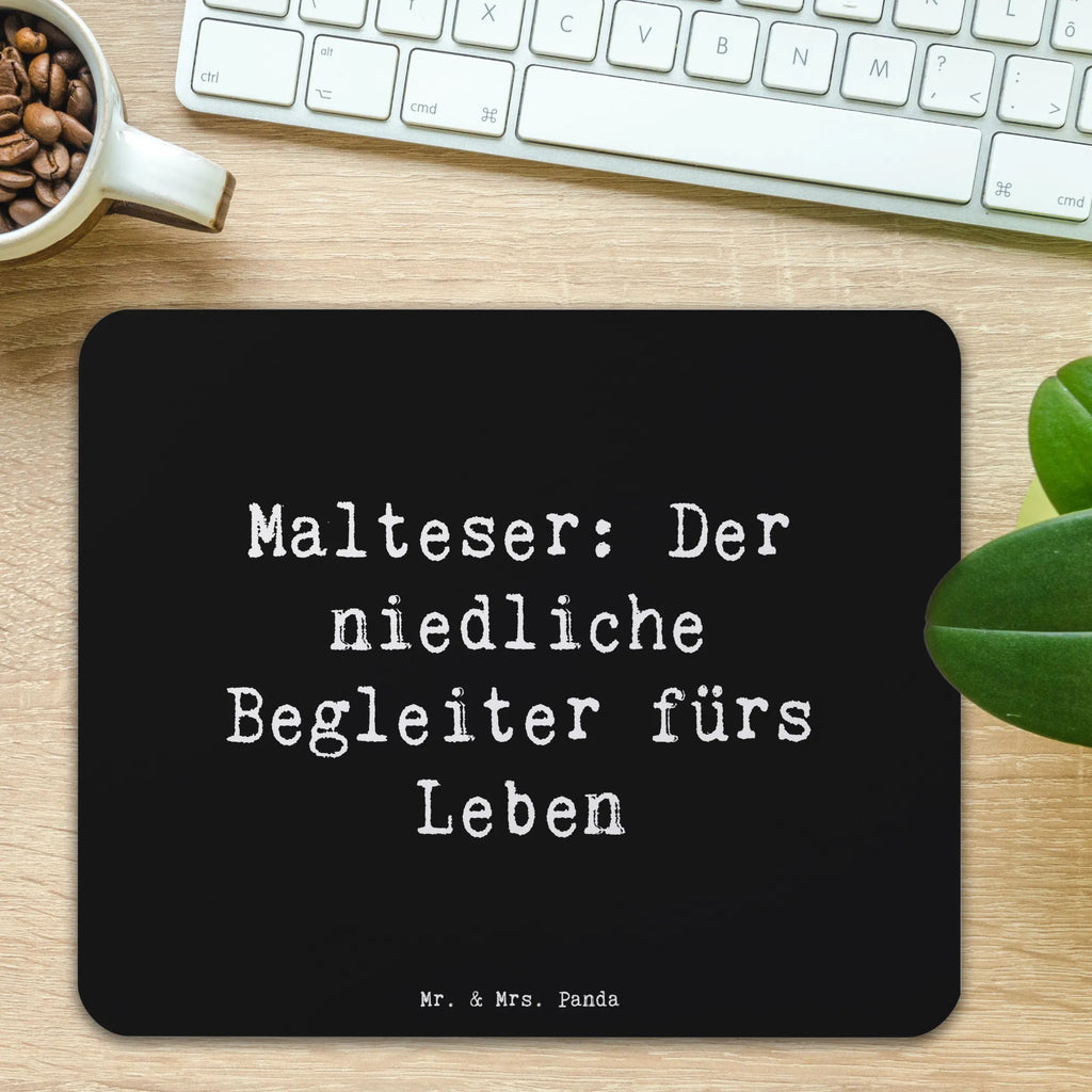 Mouse mat Saying Malteser: Der niedliche Begleiter fürs Leben Einzigartiges Mauspad, Designer Mauspad, PC Zubehör, Mousepad, Mauspad Büro, Mauspad, Arbeitszimmer, Mausunterlage, Computer zubehör, Büroausstattung, Hund, Hunderasse, Rassehund, Hundebesitzer, Geschenk, Tierfreund, Schenken, Welpe