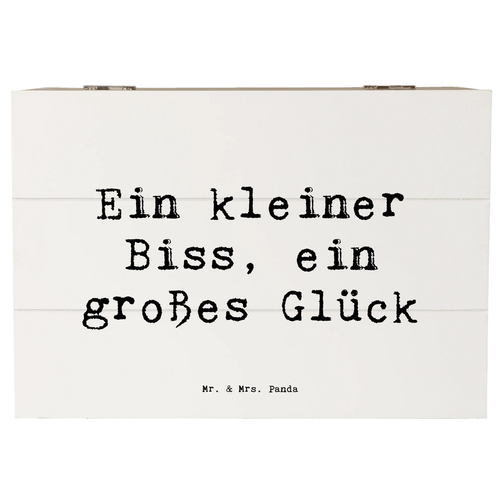 Holzkiste Spruch Malteser Glücks-Biss Schatzkiste, Erinnerungsbox, Geschenkdose, Dekokiste, Kiste, Erinnerungskiste, Aufbewahrungsbox, XXL, Geschenkbox, Holzkiste, Schatulle, Truhe, Hund, Hunderasse, Rassehund, Hundebesitzer, Geschenk, Tierfreund, Schenken, Welpe
