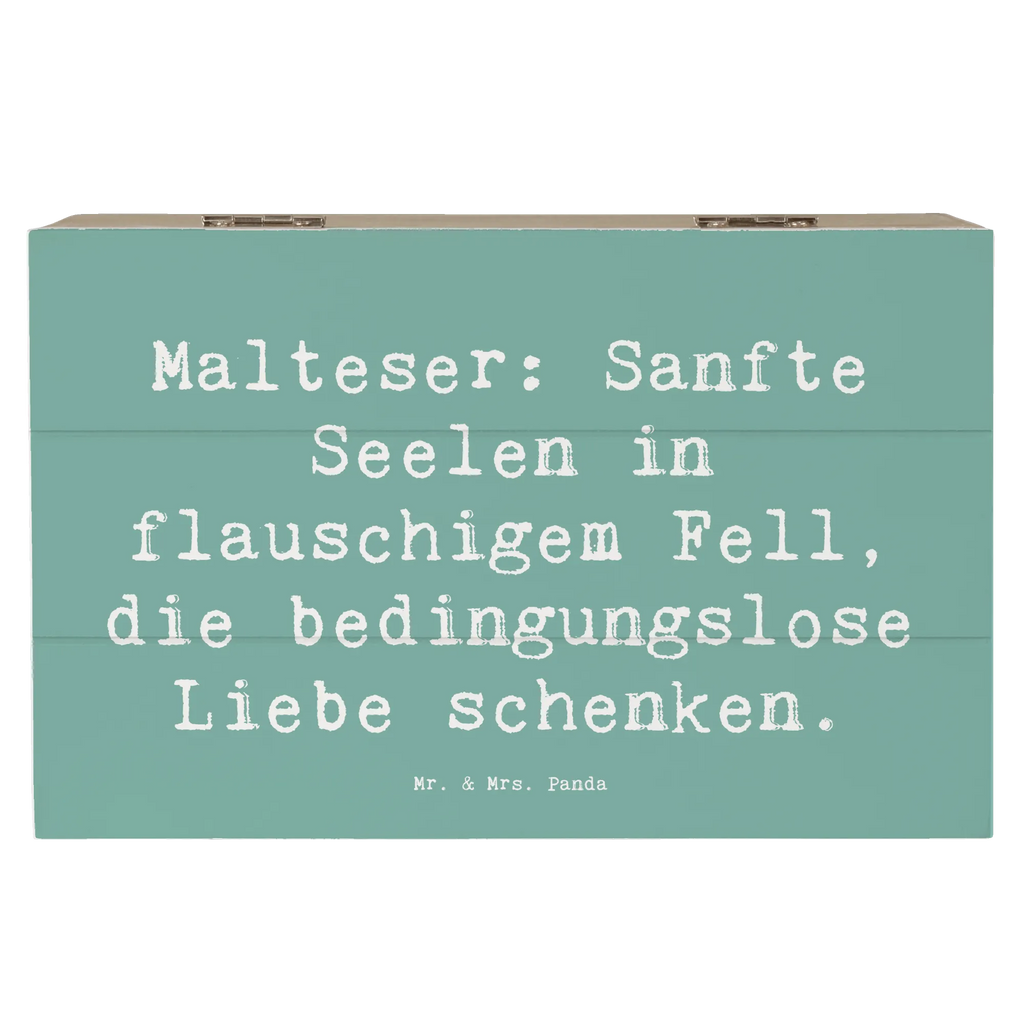 Holzkiste Spruch Malteser Liebe Truhe, Erinnerungsbox, Geschenkdose, Holzkiste, Dekokiste, Kiste, Schatzkiste, Erinnerungskiste, Schatulle, XXL, Aufbewahrungsbox, Geschenkbox, Hund, Hunderasse, Rassehund, Hundebesitzer, Geschenk, Tierfreund, Schenken, Welpe