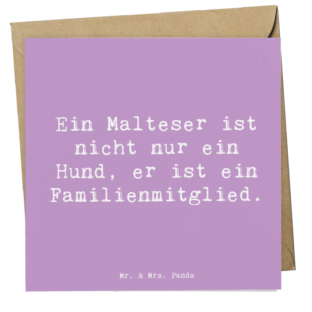 Deluxe Karte Spruch Malteser Liebe Einladungskarte, Grußkarte, Geburtstagskarte, Hochzeitskarte, Klappkarte, Hochwertige Klappkarte, Glückwunschkarte, Karte, Hochwertige Grußkarte, Hund, Hunderasse, Rassehund, Hundebesitzer, Geschenk, Tierfreund, Schenken, Welpe