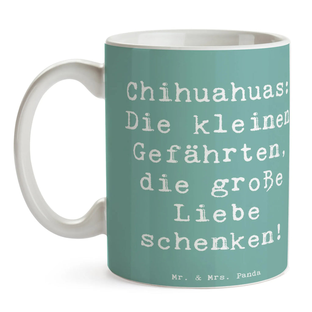 Tasse Spruch Chihuahua Liebe Teetasse, Tasse mit Motiven, Keramiktasse, Porzellantasse, Tasse mit Zitaten, Bürotasse, Tasse, Geschenktasse, Kaffeetasse, Hund, Hunderasse, Rassehund, Hundebesitzer, Geschenk, Tierfreund, Schenken, Welpe