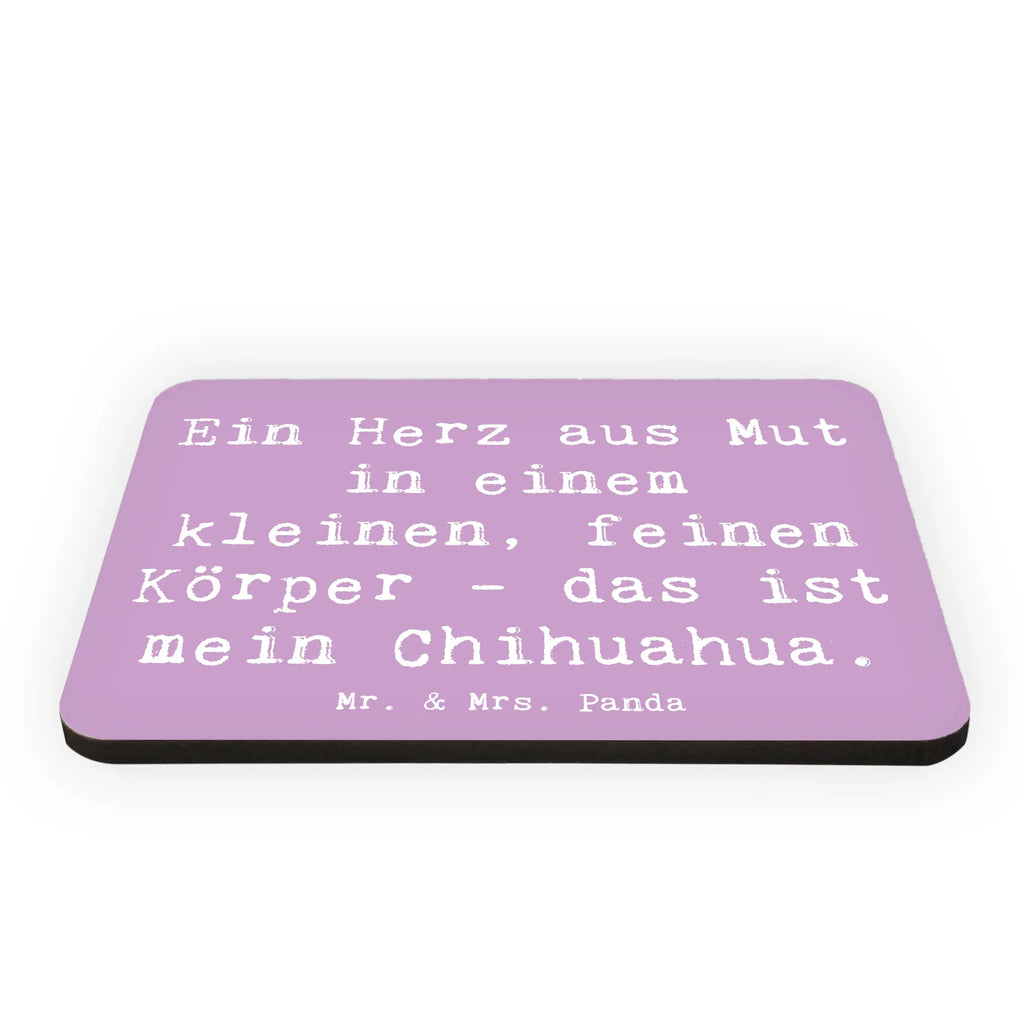 Magnet Saying Ein Herz aus Mut in einem kleinen, feinen Körper - das ist mein Chihuahua. Kühlschrankmagnet, Souvenir Magnet, Dekomagnet, Notiz Magnet, Pinnwandmagnet, Whiteboard Magnet, Kühlschrank Dekoration, Motivmagnete, Hund, Hunderasse, Rassehund, Hundebesitzer, Geschenk, Tierfreund, Schenken, Welpe
