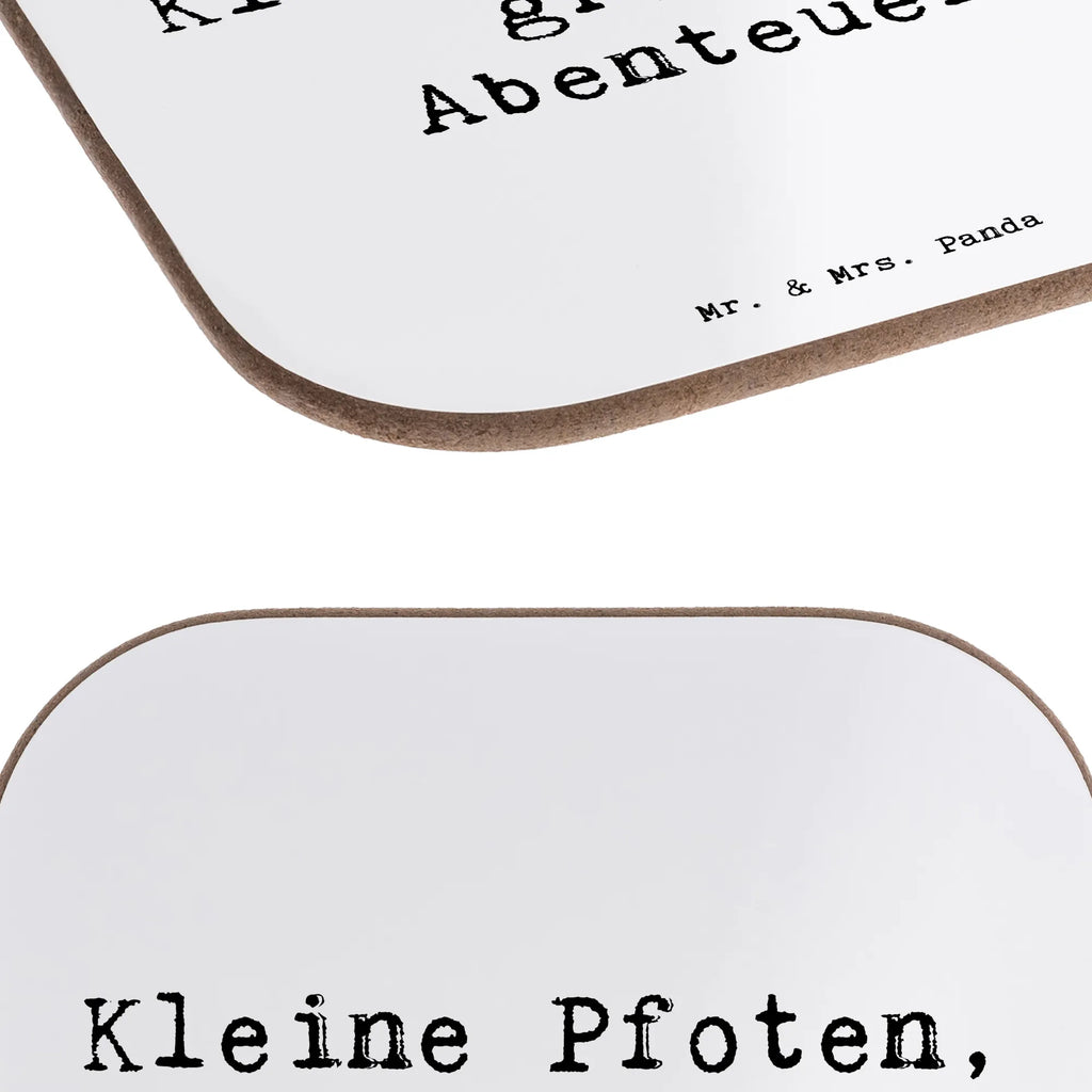 Square coaster Saying Kleine Pfoten, große Abenteuer Untersetzer aus Holz, Tassen Untersetzer, Getränkeuntersetzer, Korkuntersetzer, Untersetzer Gläser, Untersetzer, Holzuntersetzer, Bierdeckel, Untersetzer Holz, Glasuntersetzer, Untersetzer für Gläser, Untersetzer Design, Hund, Hunderasse, Rassehund, Hundebesitzer, Geschenk, Tierfreund, Schenken, Welpe