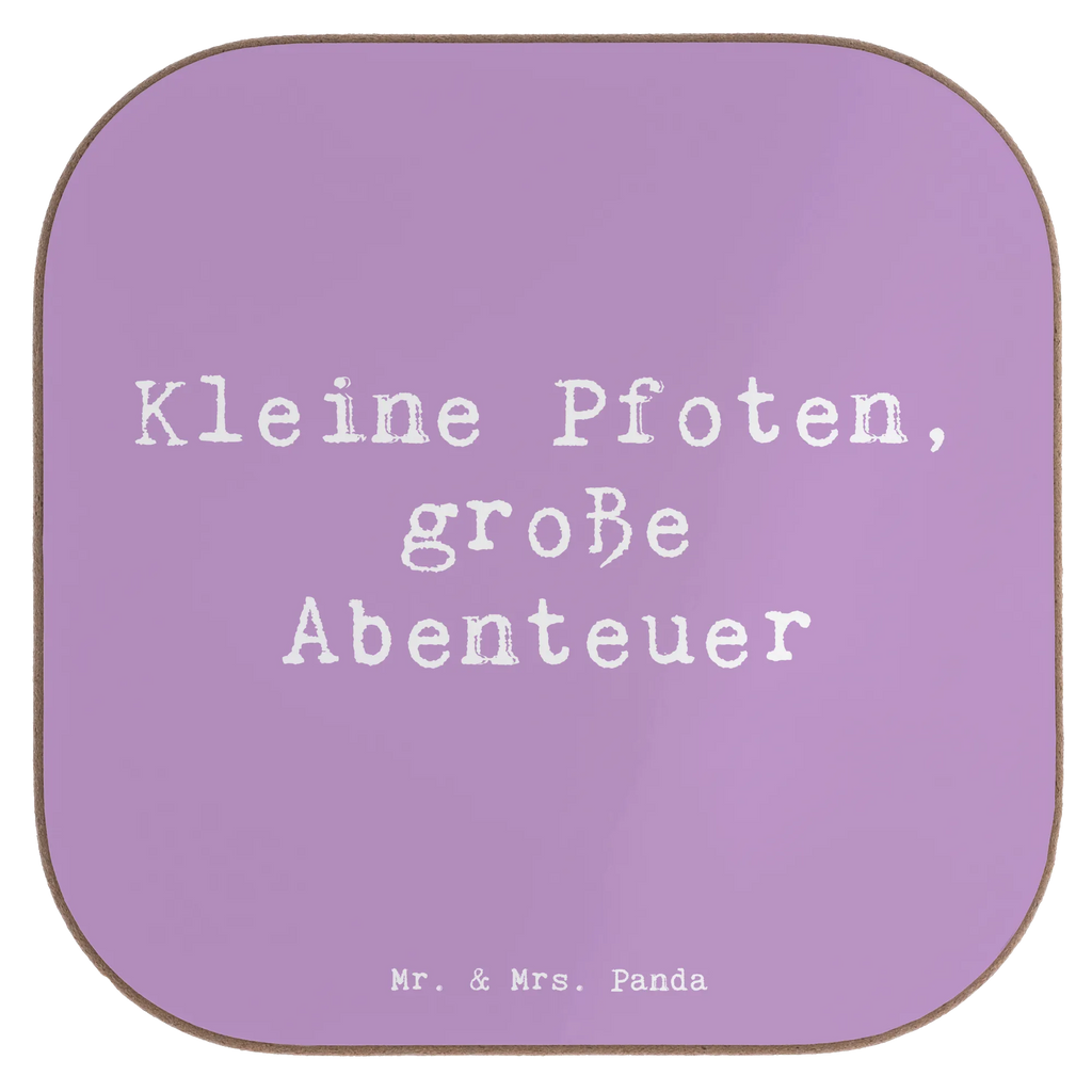 Square coaster Saying Kleine Pfoten, große Abenteuer Untersetzer aus Holz, Tassen Untersetzer, Getränkeuntersetzer, Korkuntersetzer, Untersetzer Gläser, Untersetzer, Holzuntersetzer, Bierdeckel, Untersetzer Holz, Glasuntersetzer, Untersetzer für Gläser, Untersetzer Design, Hund, Hunderasse, Rassehund, Hundebesitzer, Geschenk, Tierfreund, Schenken, Welpe
