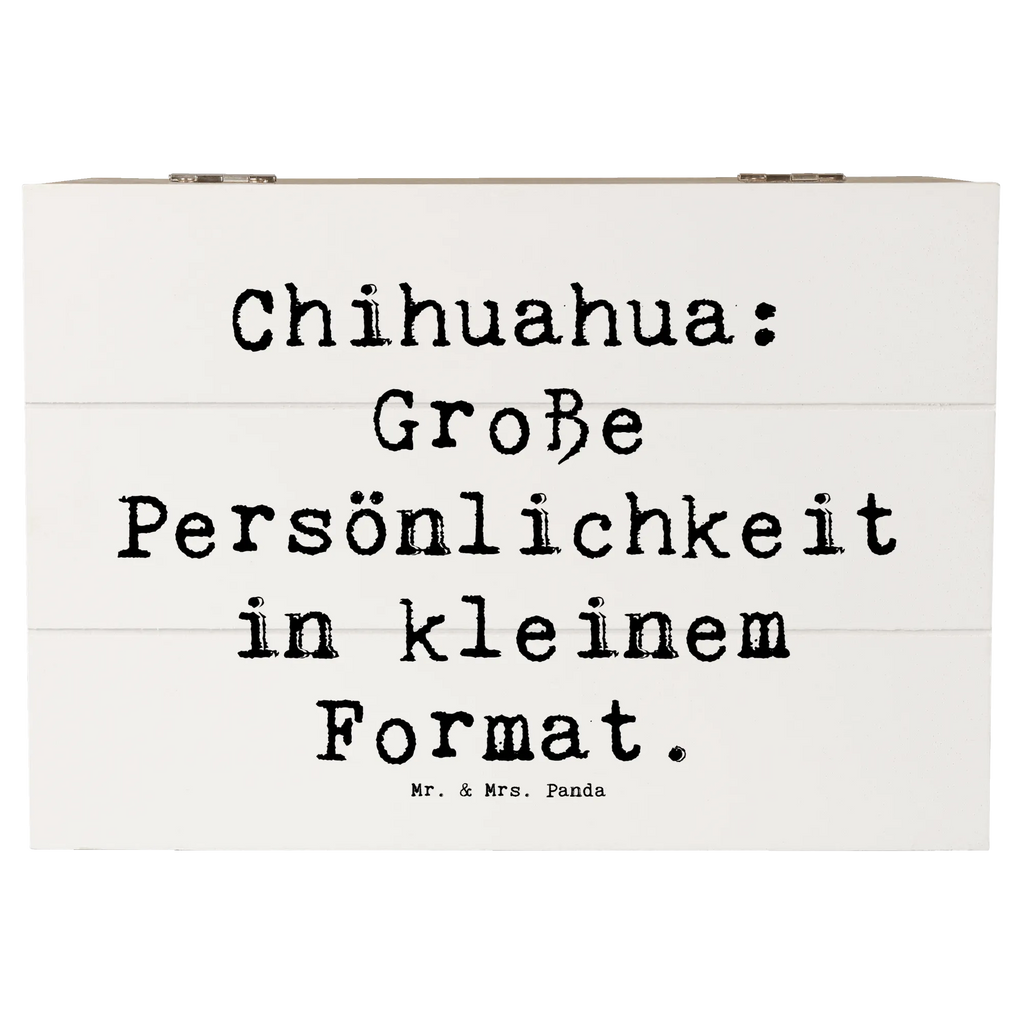 Wooden chest Saying Chihuahua: Große Persönlichkeit in kleinem Format. Geschenkbox, Kiste, Schatulle, Erinnerungskiste, Erinnerungsbox, Geschenkdose, Holzkiste, Truhe, Aufbewahrungsbox, XXL, Schatzkiste, Dekokiste, Hund, Hunderasse, Rassehund, Hundebesitzer, Geschenk, Tierfreund, Schenken, Welpe