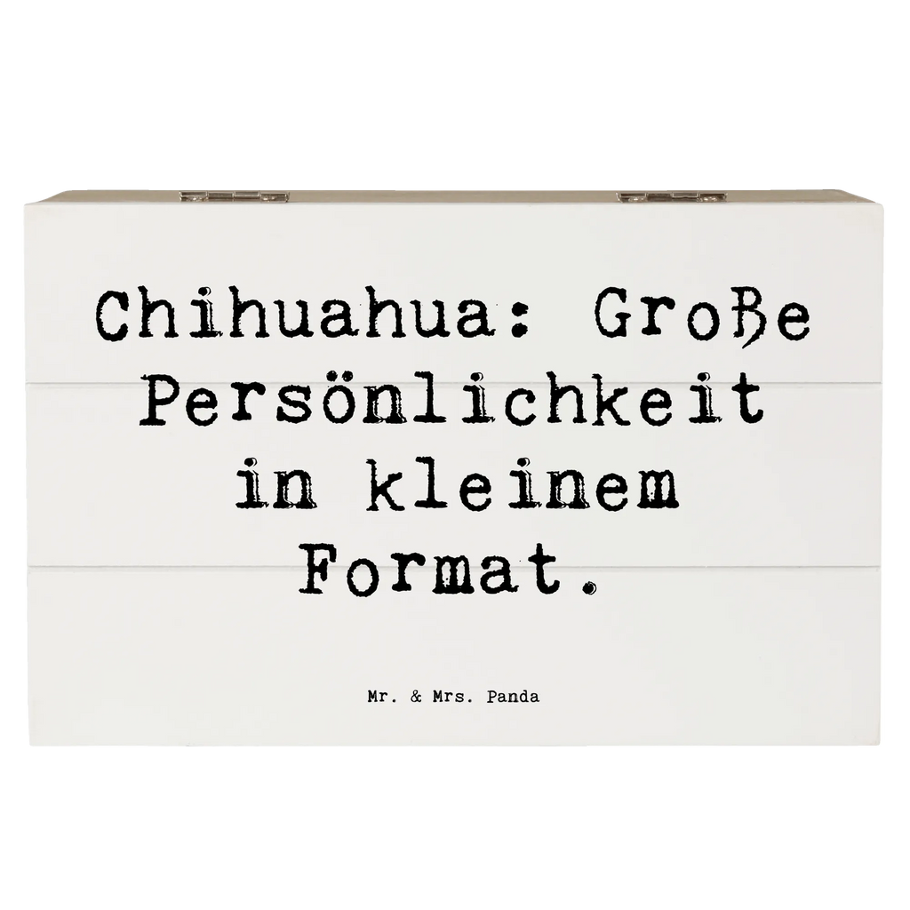 Wooden chest Saying Chihuahua: Große Persönlichkeit in kleinem Format. Geschenkbox, Kiste, Schatulle, Erinnerungskiste, Erinnerungsbox, Geschenkdose, Holzkiste, Truhe, Aufbewahrungsbox, XXL, Schatzkiste, Dekokiste, Hund, Hunderasse, Rassehund, Hundebesitzer, Geschenk, Tierfreund, Schenken, Welpe