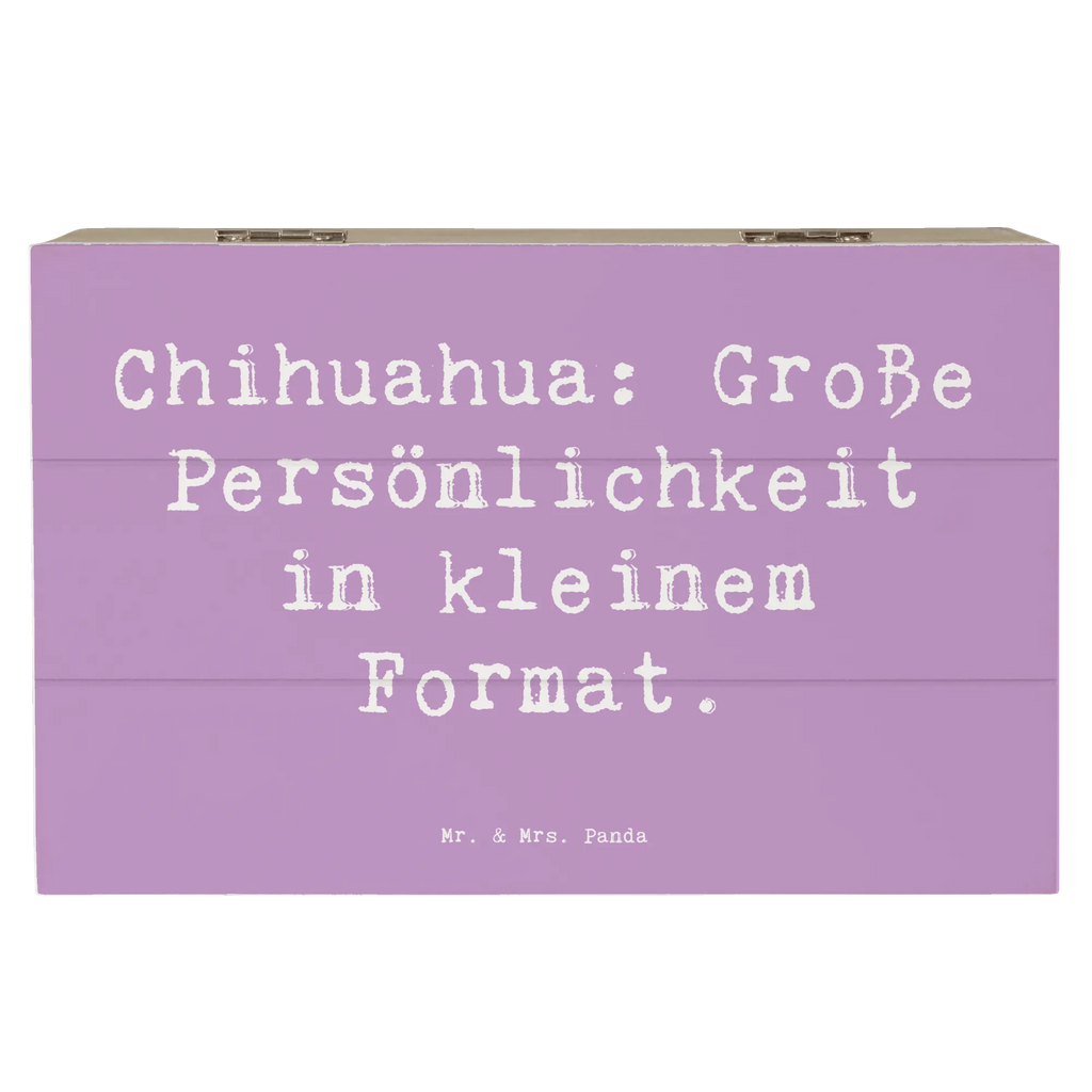 Wooden chest Saying Chihuahua: Große Persönlichkeit in kleinem Format. Geschenkbox, Kiste, Schatulle, Erinnerungskiste, Erinnerungsbox, Geschenkdose, Holzkiste, Truhe, Aufbewahrungsbox, XXL, Schatzkiste, Dekokiste, Hund, Hunderasse, Rassehund, Hundebesitzer, Geschenk, Tierfreund, Schenken, Welpe
