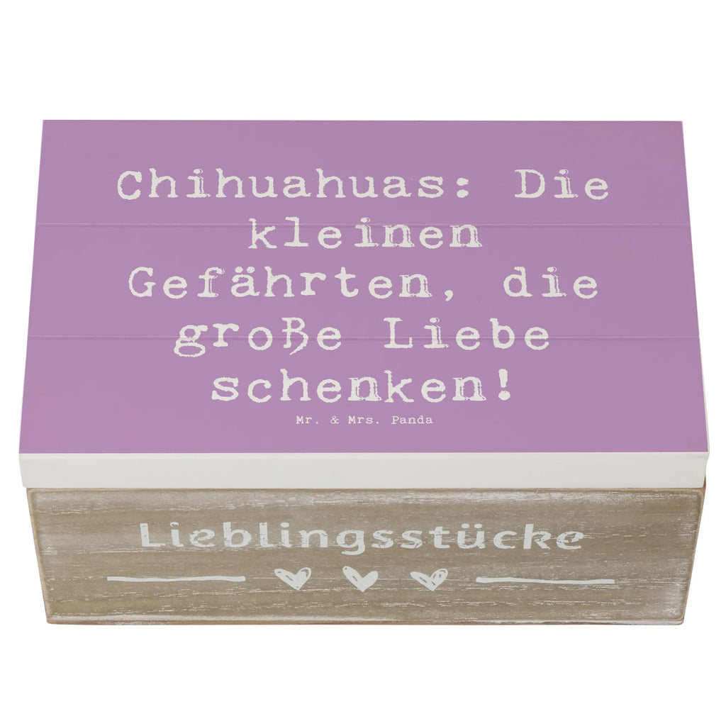 Holzkiste Spruch Chihuahua Liebe Erinnerungsbox, Geschenkbox, Kiste, Schatulle, Geschenkdose, Aufbewahrungsbox, Holzkiste, Dekokiste, Erinnerungskiste, Schatzkiste, XXL, Truhe, Hund, Hunderasse, Rassehund, Hundebesitzer, Geschenk, Tierfreund, Schenken, Welpe