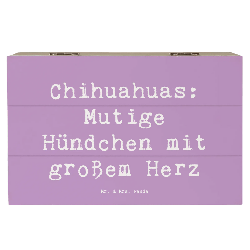 Holzkiste Spruch Chihuahua Mut Kiste, Schatulle, Erinnerungskiste, Truhe, Geschenkbox, XXL, Erinnerungsbox, Schatzkiste, Holzkiste, Geschenkdose, Dekokiste, Aufbewahrungsbox, Hund, Hunderasse, Rassehund, Hundebesitzer, Geschenk, Tierfreund, Schenken, Welpe