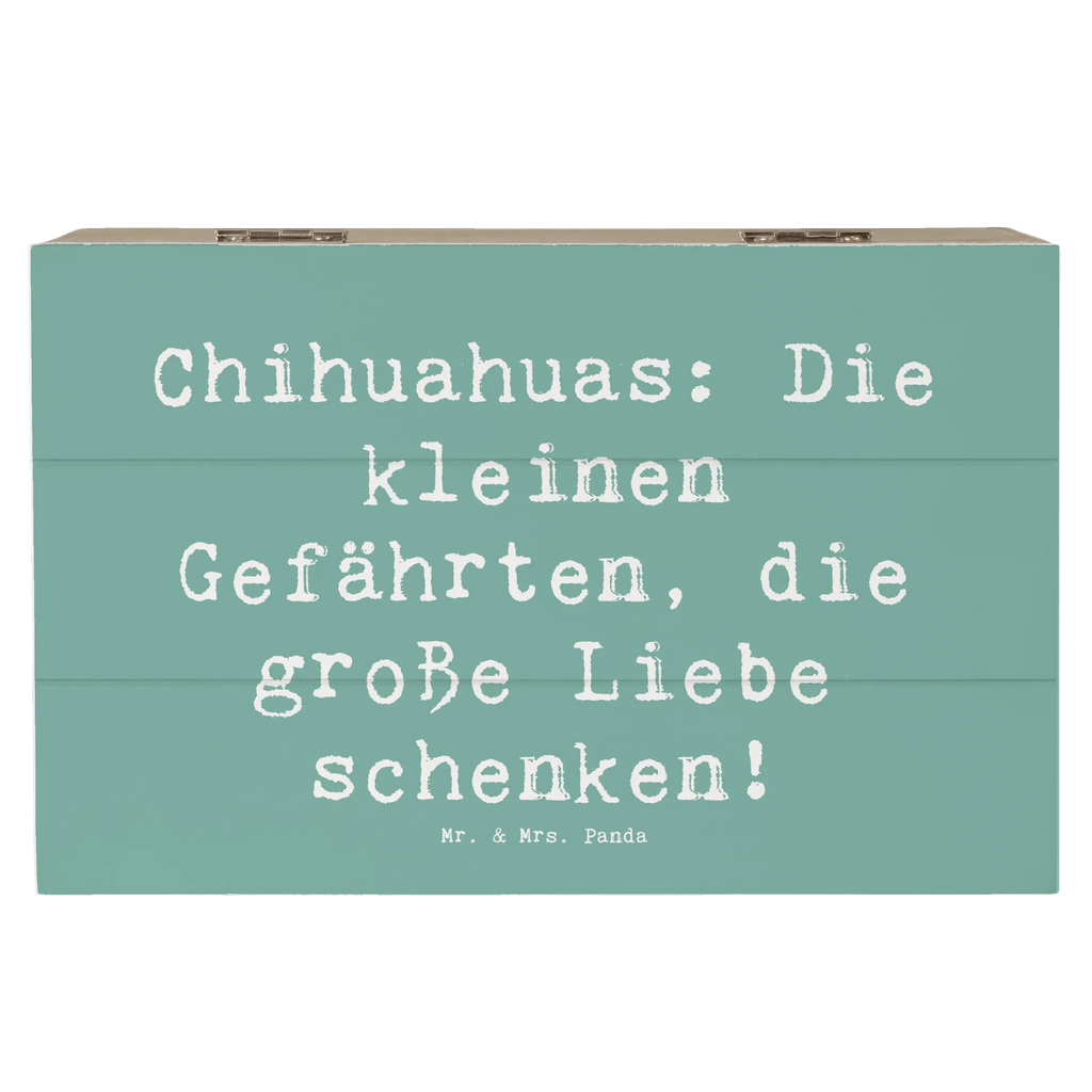 Holzkiste Spruch Chihuahua Liebe Erinnerungsbox, Geschenkbox, Kiste, Schatulle, Geschenkdose, Aufbewahrungsbox, Holzkiste, Dekokiste, Erinnerungskiste, Schatzkiste, XXL, Truhe, Hund, Hunderasse, Rassehund, Hundebesitzer, Geschenk, Tierfreund, Schenken, Welpe