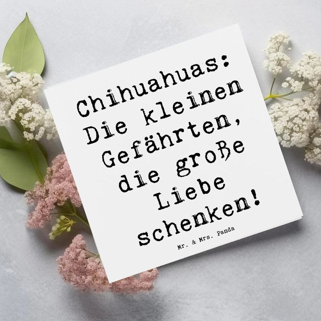Deluxe Karte Spruch Chihuahua Liebe Grußkarte, Hochwertige Grußkarte, Karte, Einladungskarte, Glückwunschkarte, Klappkarte, Hochwertige Klappkarte, Geburtstagskarte, Hochzeitskarte, Hund, Hunderasse, Rassehund, Hundebesitzer, Geschenk, Tierfreund, Schenken, Welpe