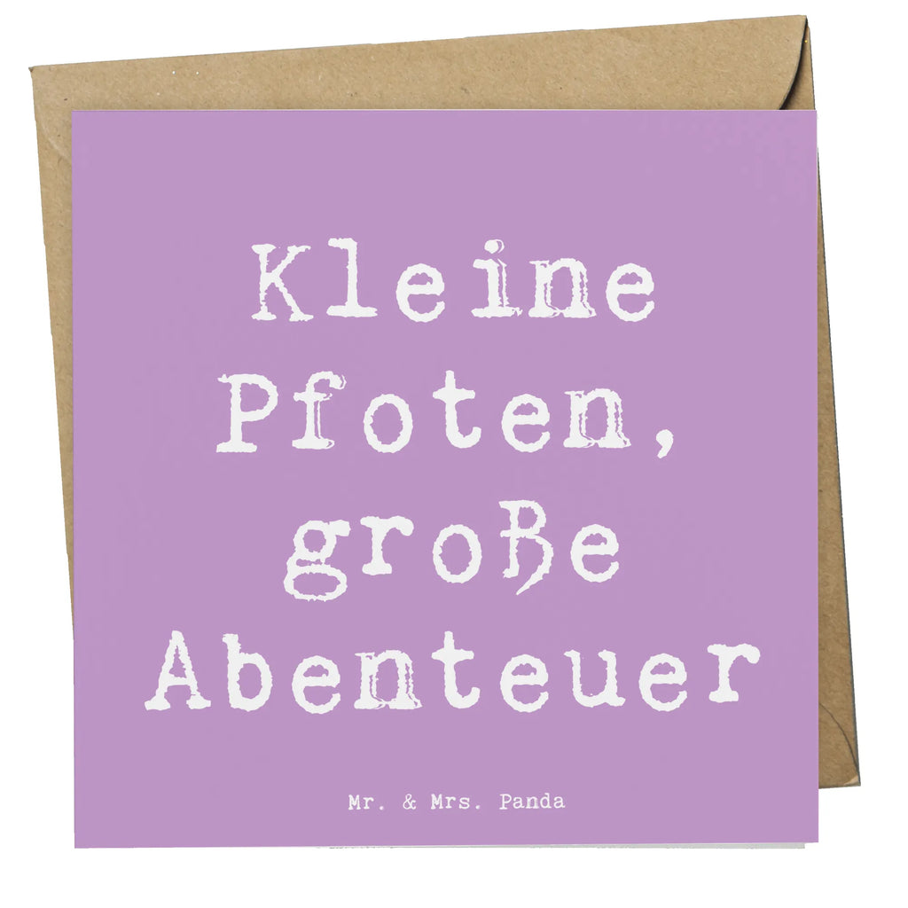 Deluxe Karte Spruch Chihuahua Abenteuer Grußkarte, Karte, Einladungskarte, Hochzeitskarte, Klappkarte, Hochwertige Grußkarte, Hochwertige Klappkarte, Geburtstagskarte, Glückwunschkarte, Hund, Hunderasse, Rassehund, Hundebesitzer, Geschenk, Tierfreund, Schenken, Welpe