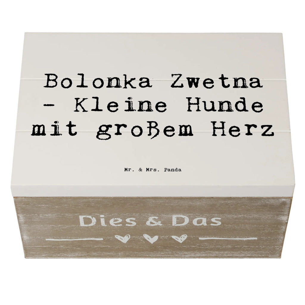 Wooden chest Saying Bolonka Zwetna - Kleine Hunde mit großem Herz Geschenkdose, Truhe, Dekokiste, Holzkiste, Erinnerungskiste, Erinnerungsbox, Schatzkiste, Aufbewahrungsbox, XXL, Schatulle, Geschenkbox, Kiste, Hund, Hunderasse, Rassehund, Hundebesitzer, Geschenk, Tierfreund, Schenken, Welpe
