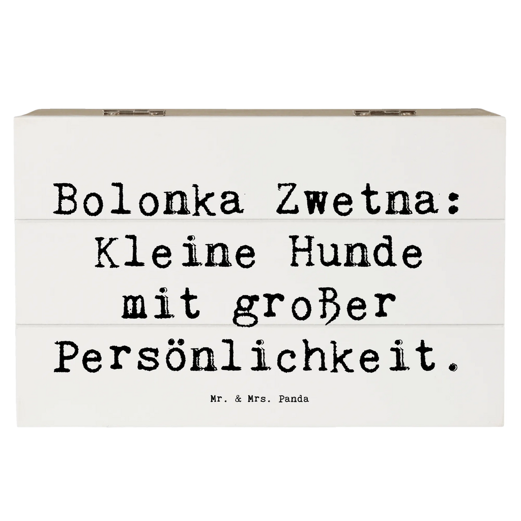Wooden chest Saying Bolonka Zwetna: Kleine Hunde mit großer Persönlichkeit. Truhe, Schatulle, Holzkiste, Erinnerungsbox, Geschenkbox, XXL, Aufbewahrungsbox, Dekokiste, Geschenkdose, Kiste, Schatzkiste, Erinnerungskiste, Hund, Hunderasse, Rassehund, Hundebesitzer, Geschenk, Tierfreund, Schenken, Welpe