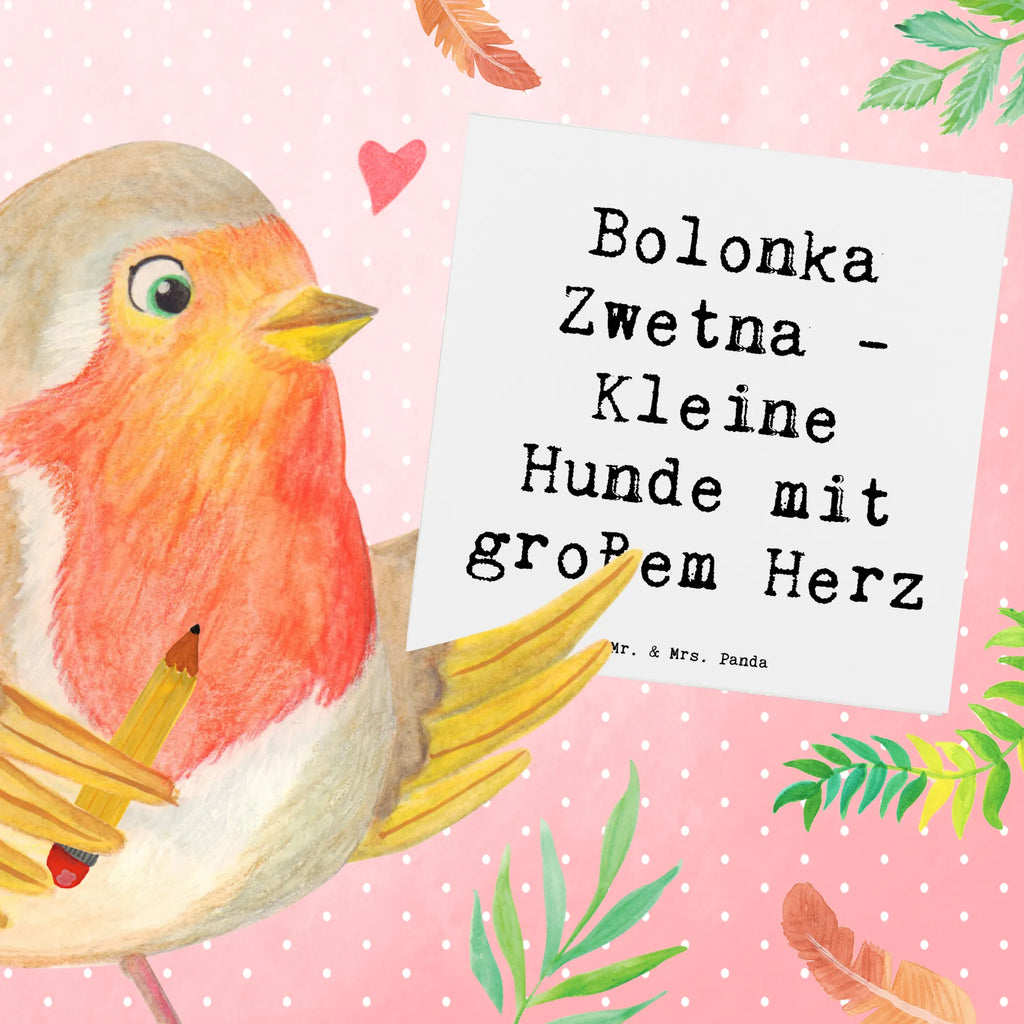 Deluxe Karte Spruch Bolonka Zwetna Herz Hochwertige Grußkarte, Geburtstagskarte, Karte, Grußkarte, Klappkarte, Glückwunschkarte, Hochwertige Klappkarte, Hochzeitskarte, Einladungskarte, Hund, Hunderasse, Rassehund, Hundebesitzer, Geschenk, Tierfreund, Schenken, Welpe
