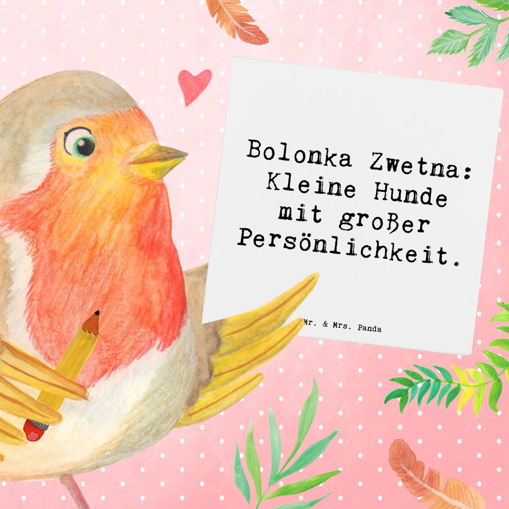 Deluxe Karte Spruch Bolonka Zwetna Charme Karte, Einladungskarte, Glückwunschkarte, Klappkarte, Geburtstagskarte, Hochzeitskarte, Grußkarte, Hochwertige Klappkarte, Hochwertige Grußkarte, Hund, Hunderasse, Rassehund, Hundebesitzer, Geschenk, Tierfreund, Schenken, Welpe