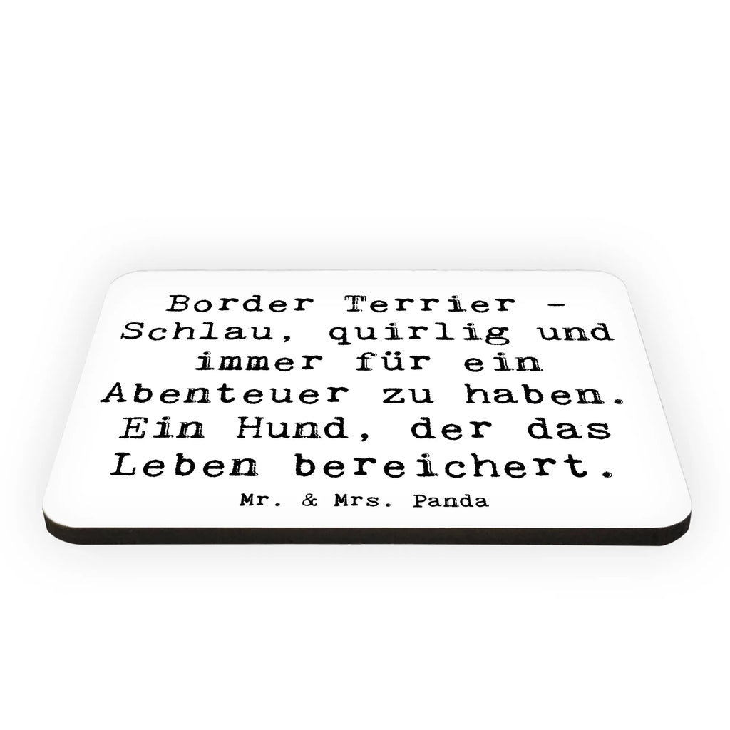 Magnet Saying Border Terrier - Schlau, quirlig und immer für ein Abenteuer zu haben. Ein Hund, der das Leben bereichert. Souvenir Magnet, Kühlschrank Dekoration, Pinnwandmagnet, Whiteboard Magnet, Dekomagnet, Motivmagnete, Notiz Magnet, Kühlschrankmagnet, Hund, Hunderasse, Rassehund, Hundebesitzer, Geschenk, Tierfreund, Schenken, Welpe