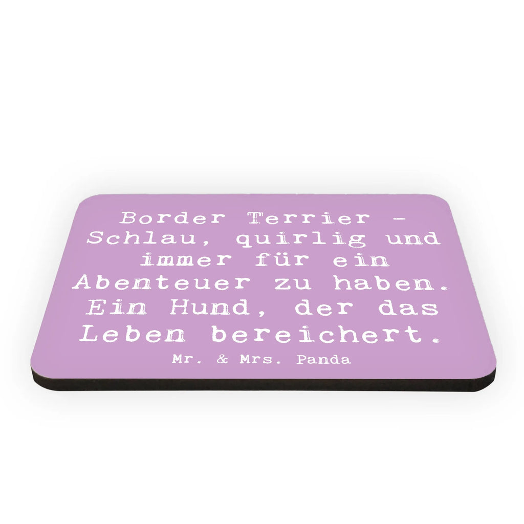 Magnet Saying Border Terrier - Schlau, quirlig und immer für ein Abenteuer zu haben. Ein Hund, der das Leben bereichert. Souvenir Magnet, Kühlschrank Dekoration, Pinnwandmagnet, Whiteboard Magnet, Dekomagnet, Motivmagnete, Notiz Magnet, Kühlschrankmagnet, Hund, Hunderasse, Rassehund, Hundebesitzer, Geschenk, Tierfreund, Schenken, Welpe
