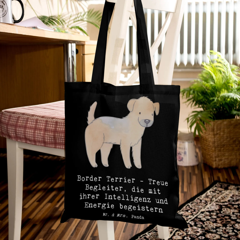 Tote bag Border Terrier - Treue Begleiter, die mit ihrer Intelligenz und Energie begeistern bedruckte tasche, büchertasche, Statementbeutel, Leinentasche, Einkaufsbeutel, Tasche, Tragetasche, Umhängetasche, Beuteltasche, Henkeltasche, Tüte, Shopper, Schultasche, uni tasche, baumwollbeutel, Beutel, Strandtasche, Jutetasche, shopping tasche, Baumwolltasche, unitasche, Stofftasche, Schultertasche, Stoffbeutel, Einkaufstasche, Alltagstasche, Einkaufstüte, Laptoptasche, tote bag, Jutebeutel, Badetasche, Hund, Geschenk, Hunderasse, Rassehund, Hundebesitzer, Schenken, Tierfreund, Welpe