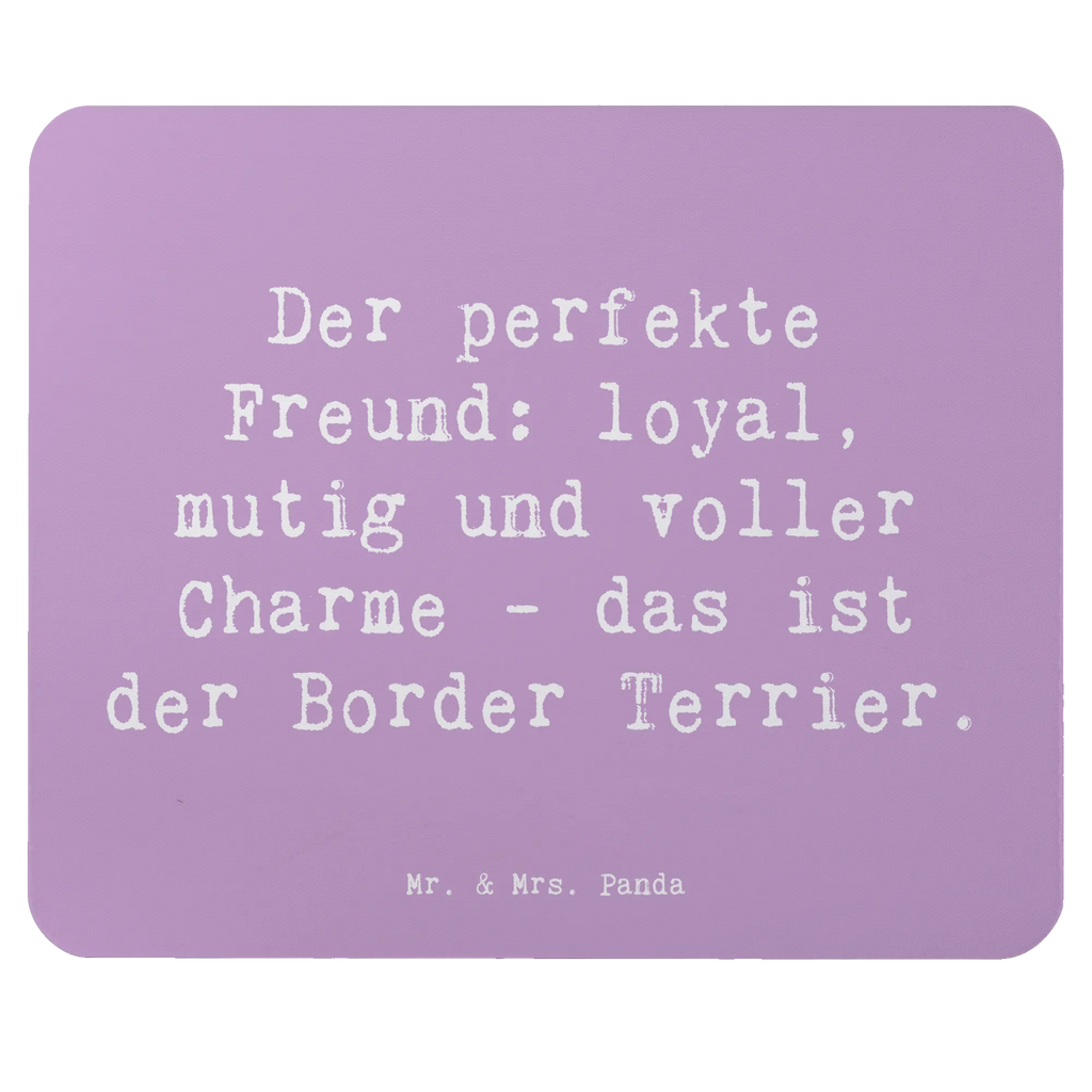 Mouse mat Saying Der perfekte Freund: loyal, mutig und voller Charme - das ist der Border Terrier. Designer Mauspad, Mausunterlage, Arbeitszimmer, Computer zubehör, Büroausstattung, Mousepad, Mauspad, Einzigartiges Mauspad, Mauspad Büro, PC Zubehör, Hund, Hunderasse, Rassehund, Hundebesitzer, Geschenk, Tierfreund, Schenken, Welpe